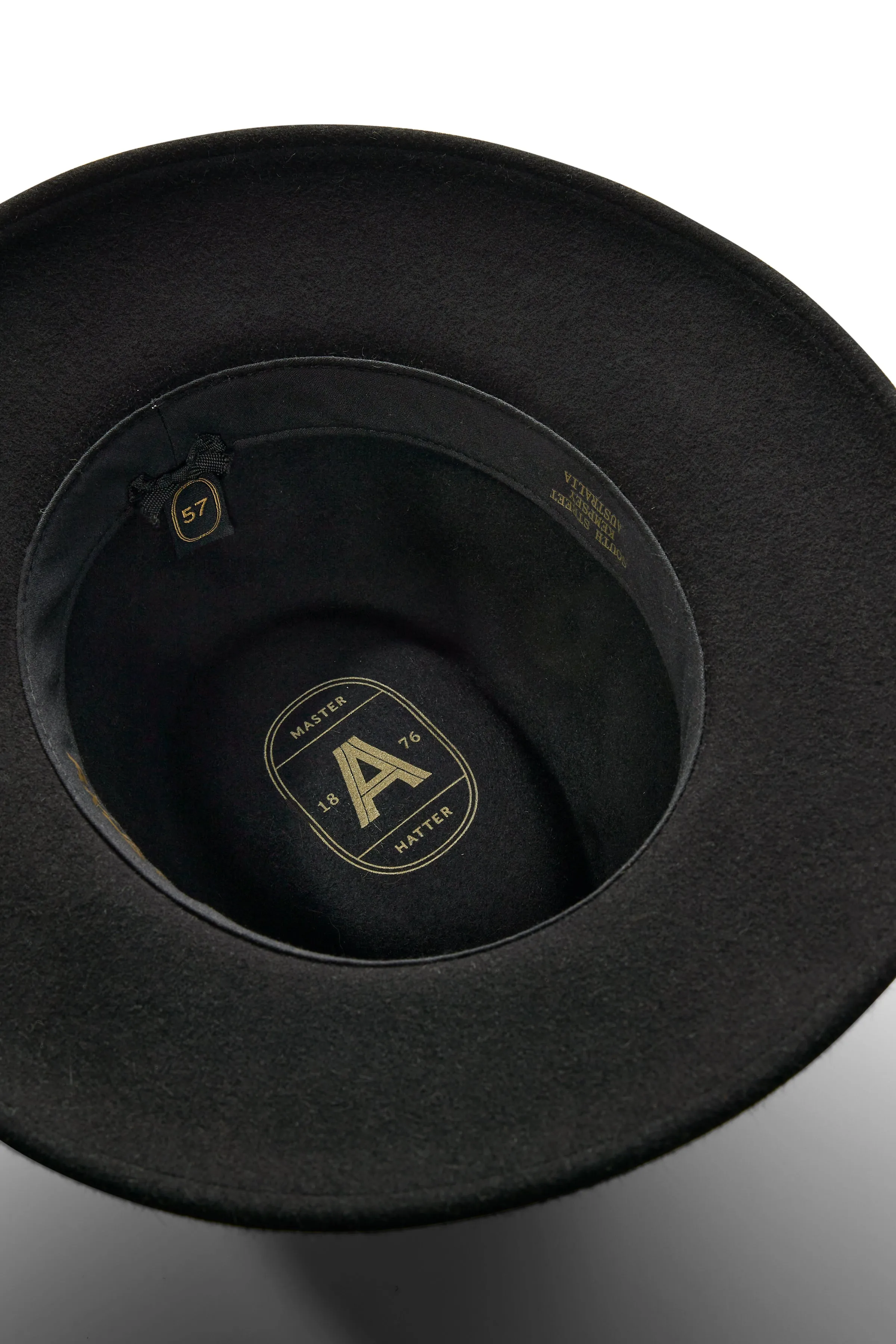 Akubra - Reisehut - Schwarz Akubra Mode und Accessoires, hochwertige Modeaccessoires, Schmuck