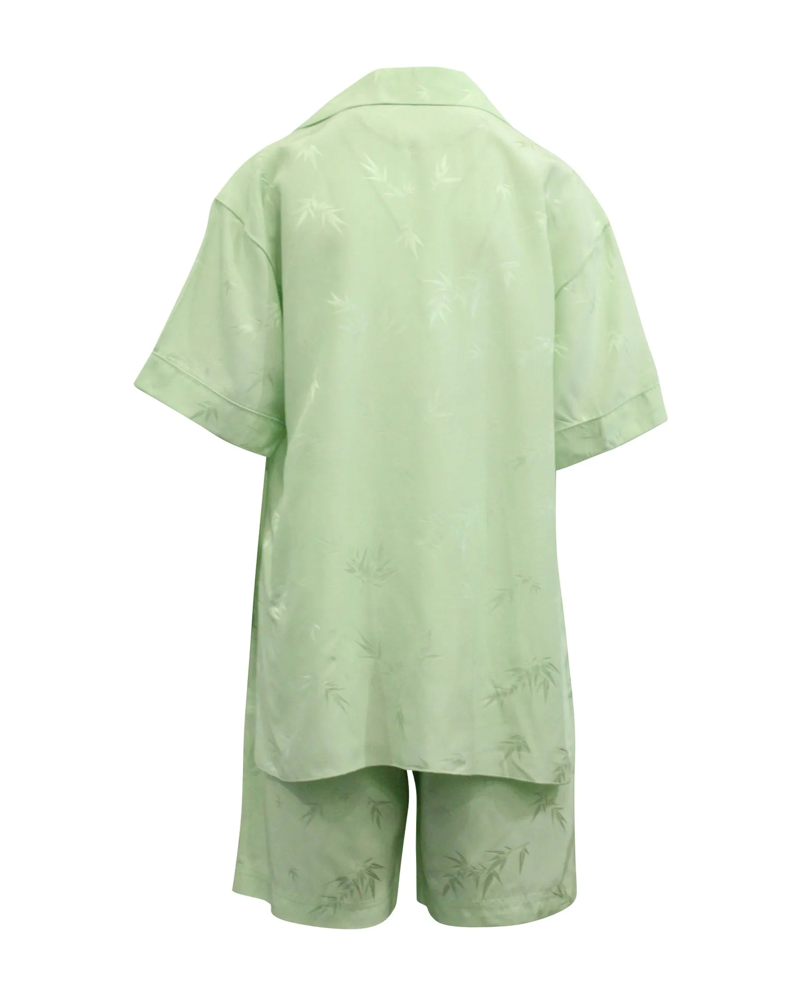 Alexander Wang Jacquard Pyjama-Oberteil und Shorts in Minz-Viskose