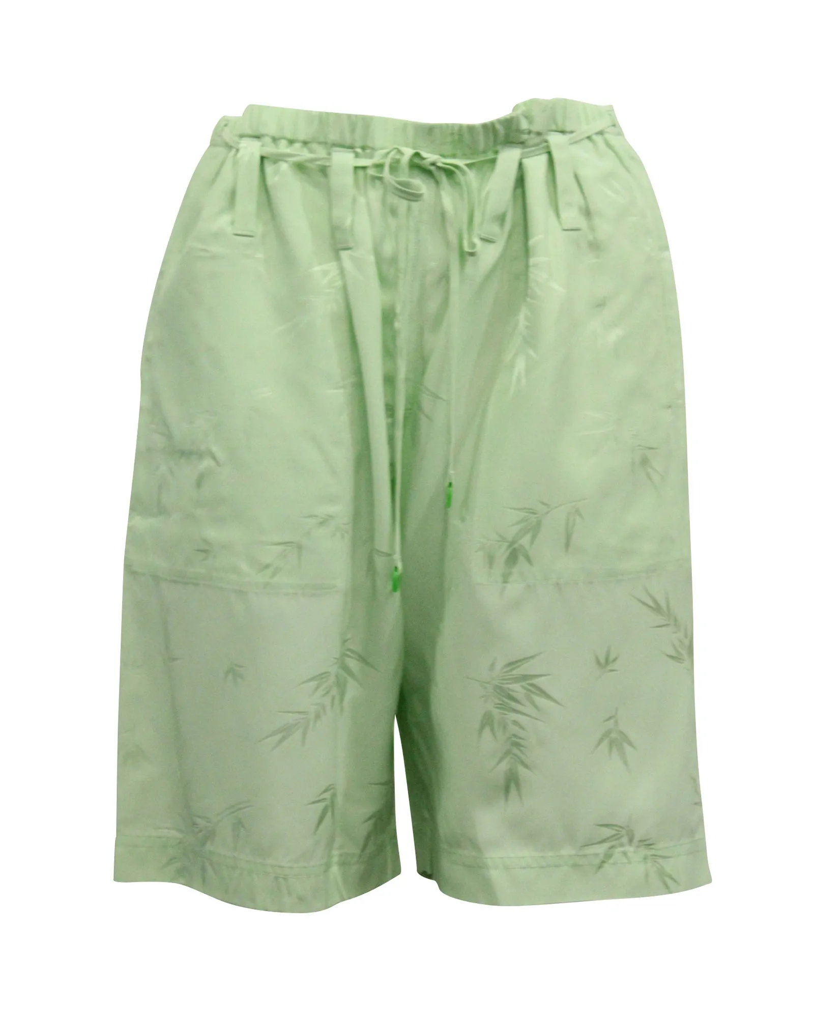 Alexander Wang Jacquard Pyjama-Oberteil und Shorts in Minz-Viskose