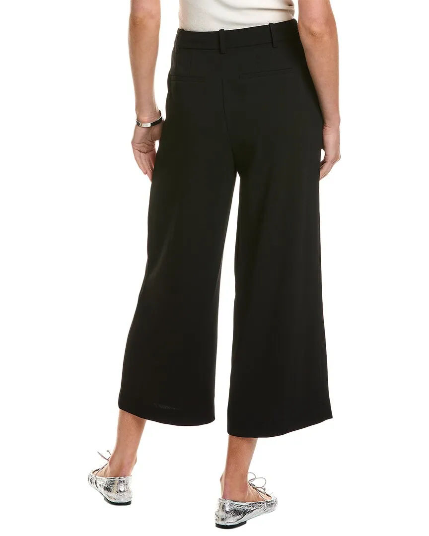 alice   olivia Pompey High-Rise Gaucho-Faltenhose