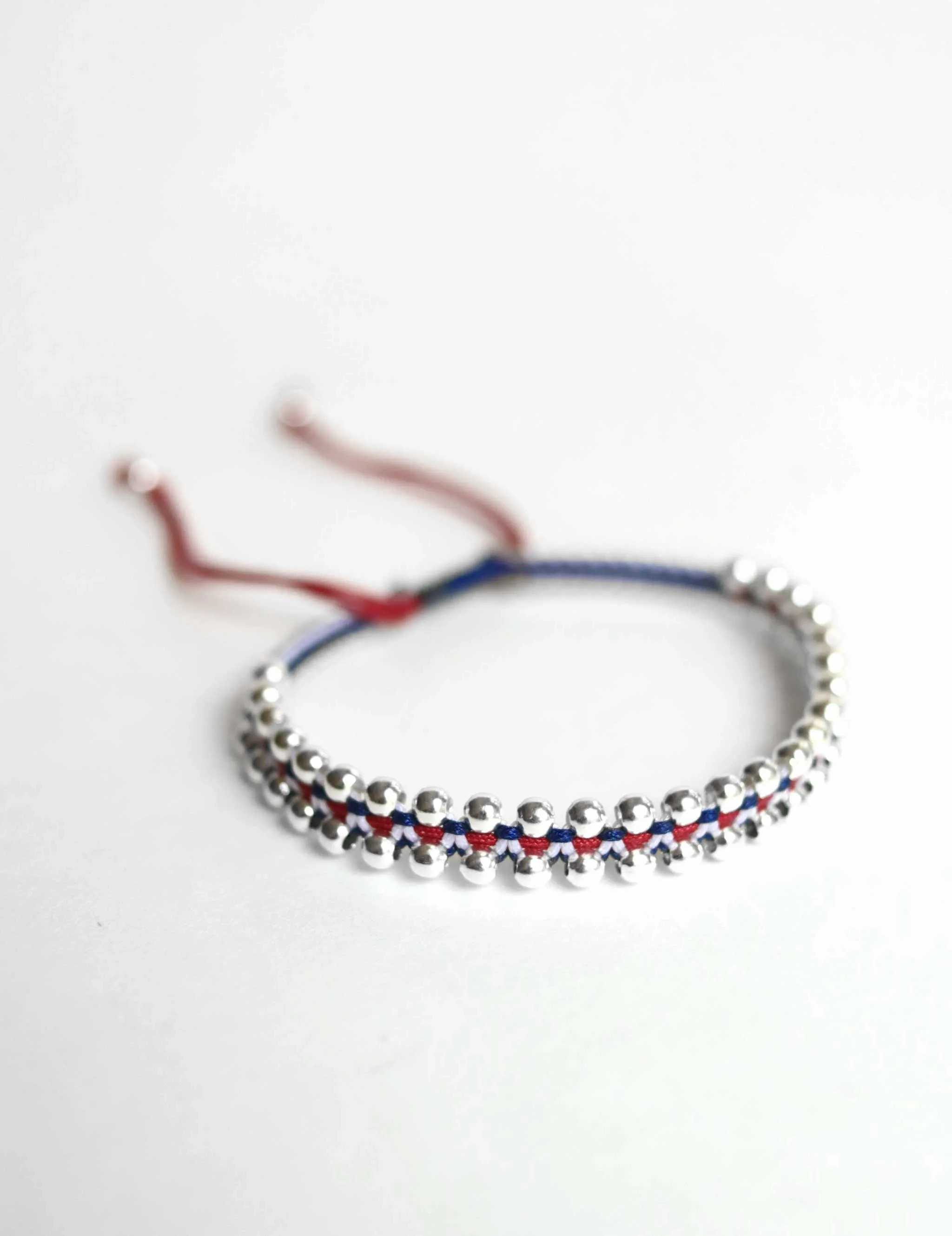 Ally Silver Bracelet ??Red, White &amp; Blue