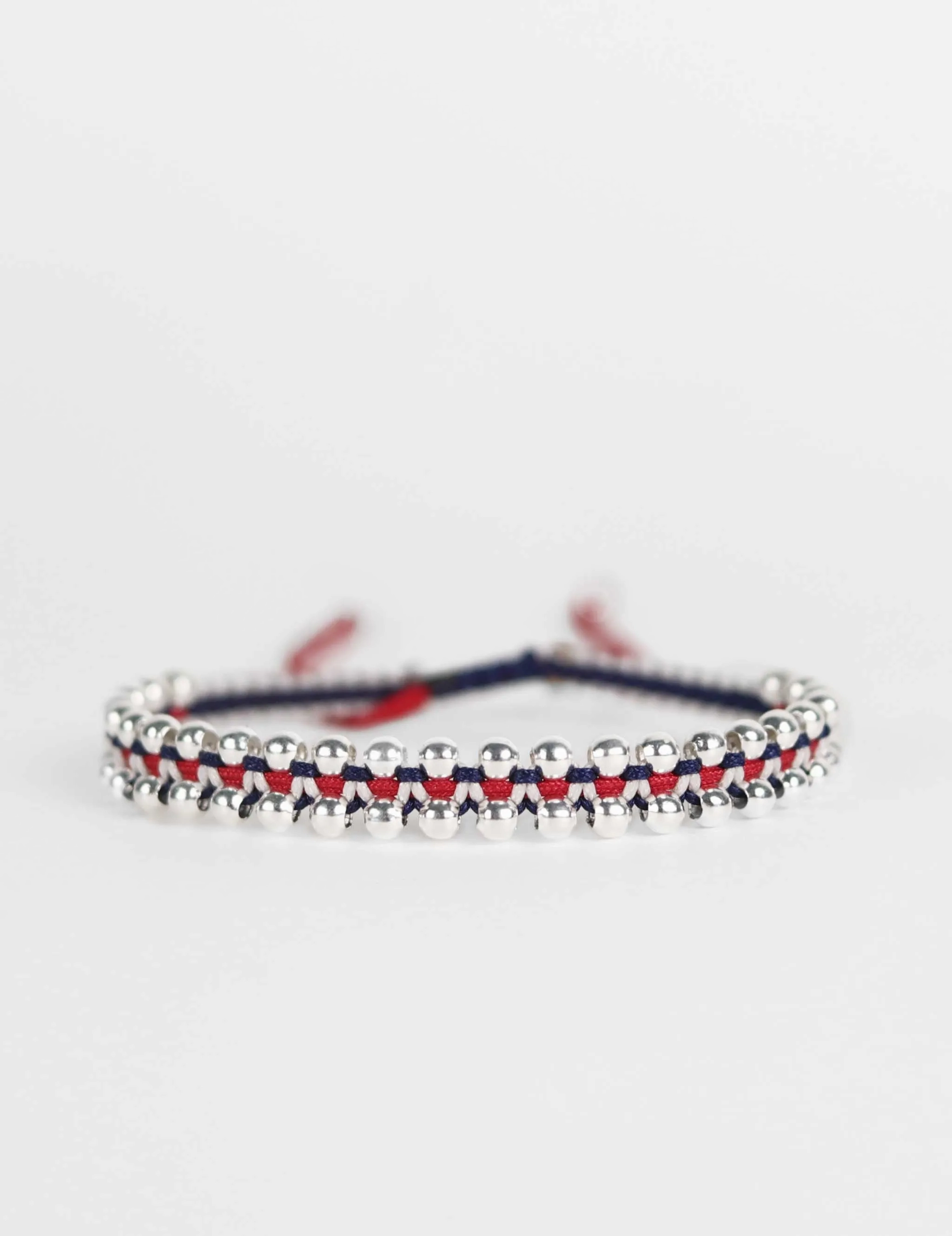 Ally Silver Bracelet ??Red, White &amp; Blue