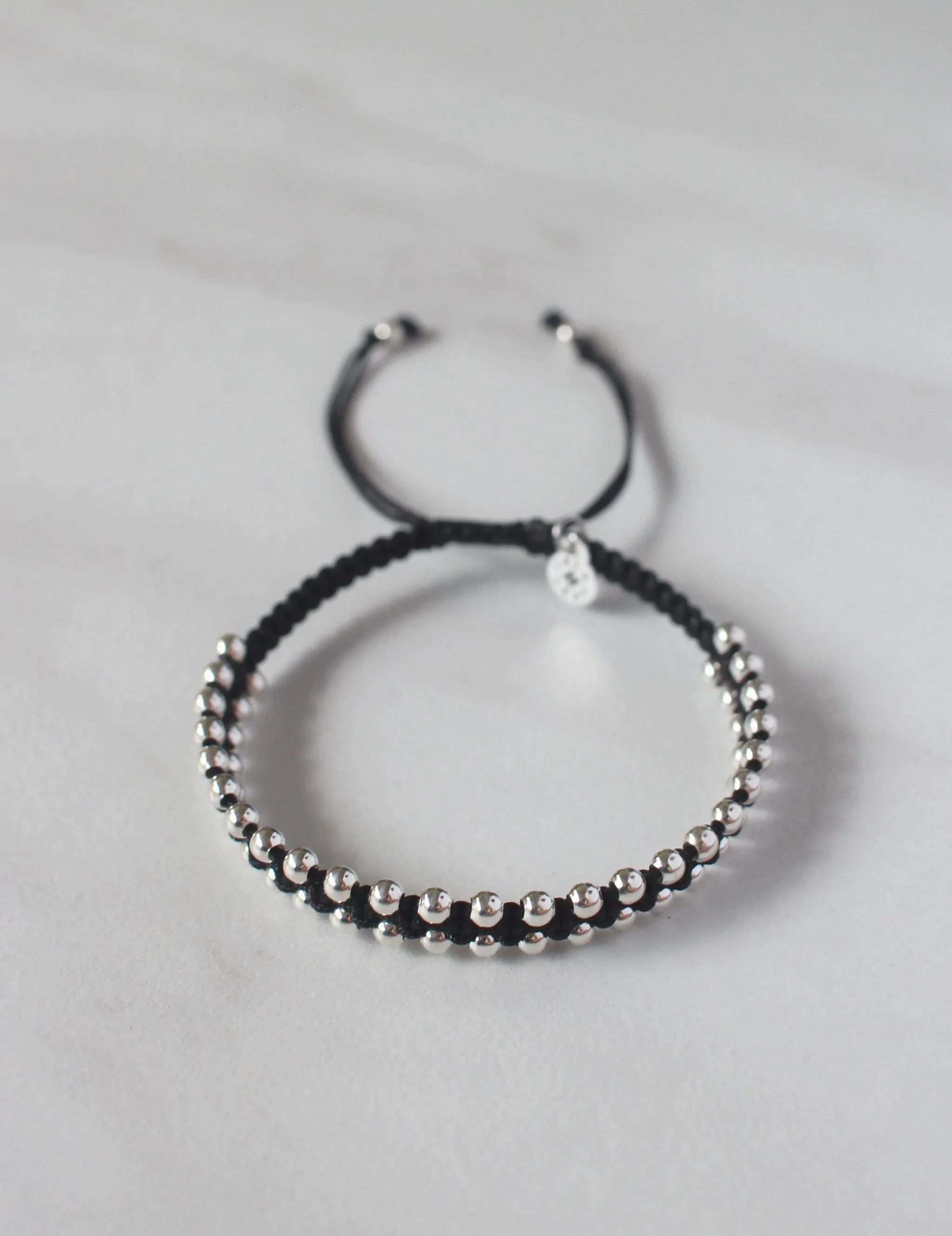 Ally Sterling Silver Bracelet ??Black