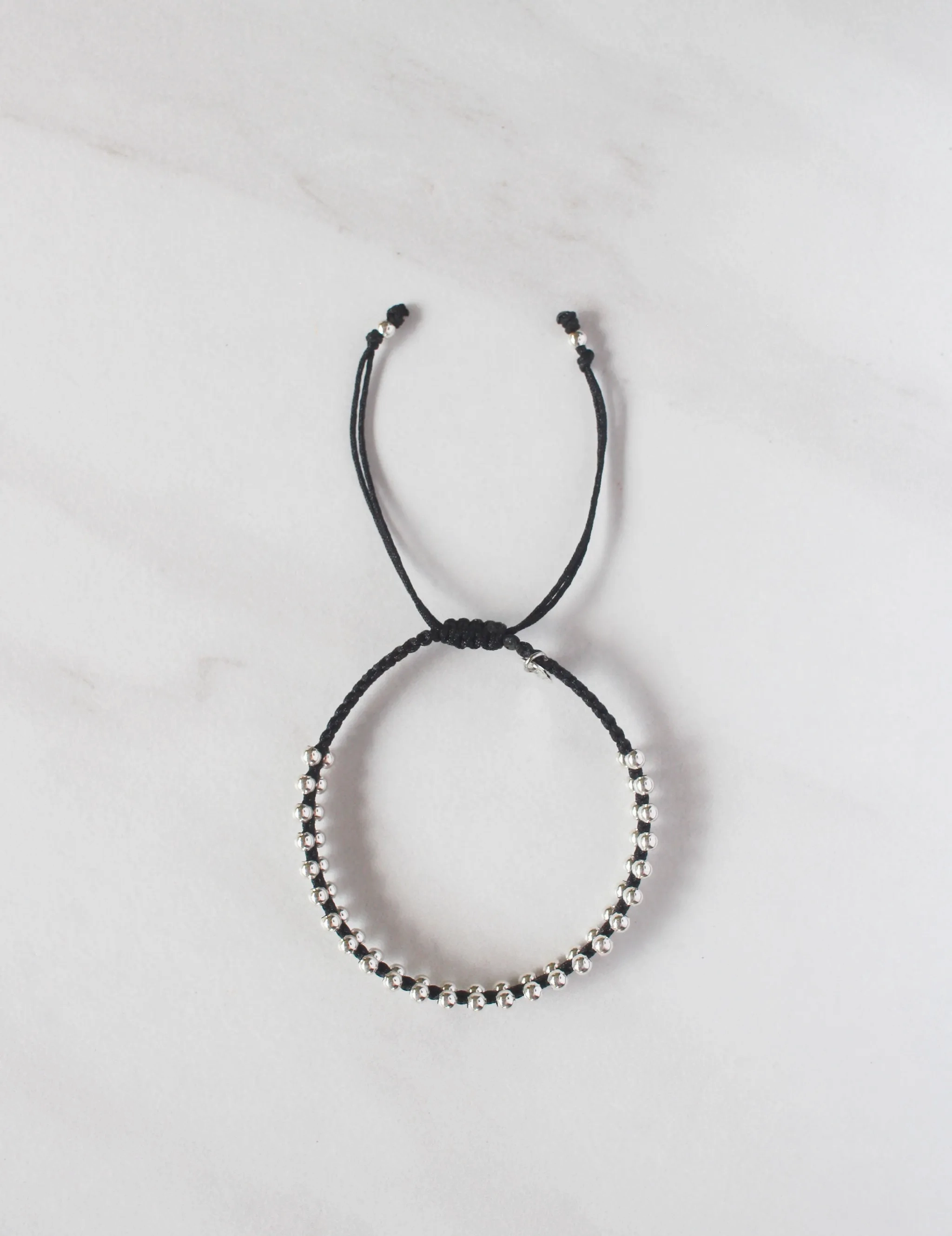 Ally Sterling Silver Bracelet ??Black