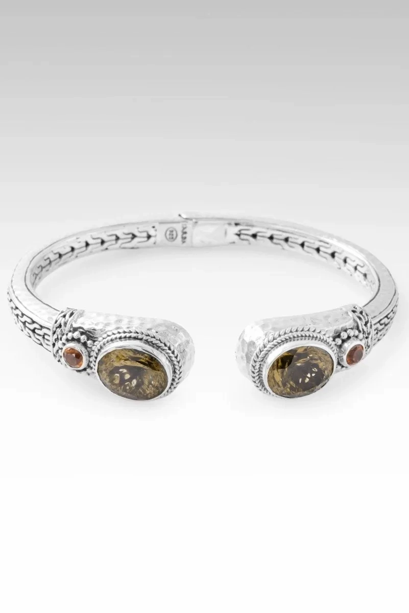 Always Treasured Tip-to-Tip Bracelet? in Olive Quartz &amp; Citrine