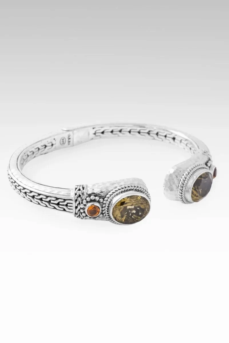 Always Treasured Tip-to-Tip Bracelet? in Olive Quartz &amp; Citrine