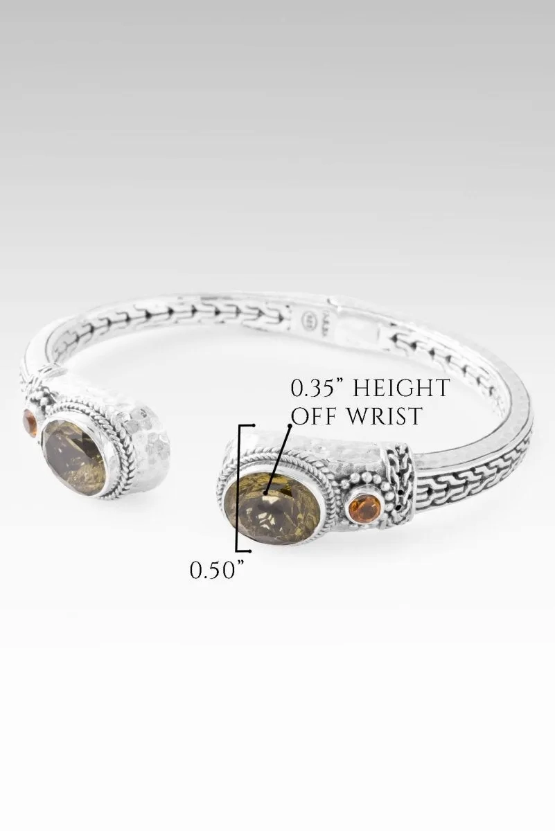 Always Treasured Tip-to-Tip Bracelet? in Olive Quartz &amp; Citrine