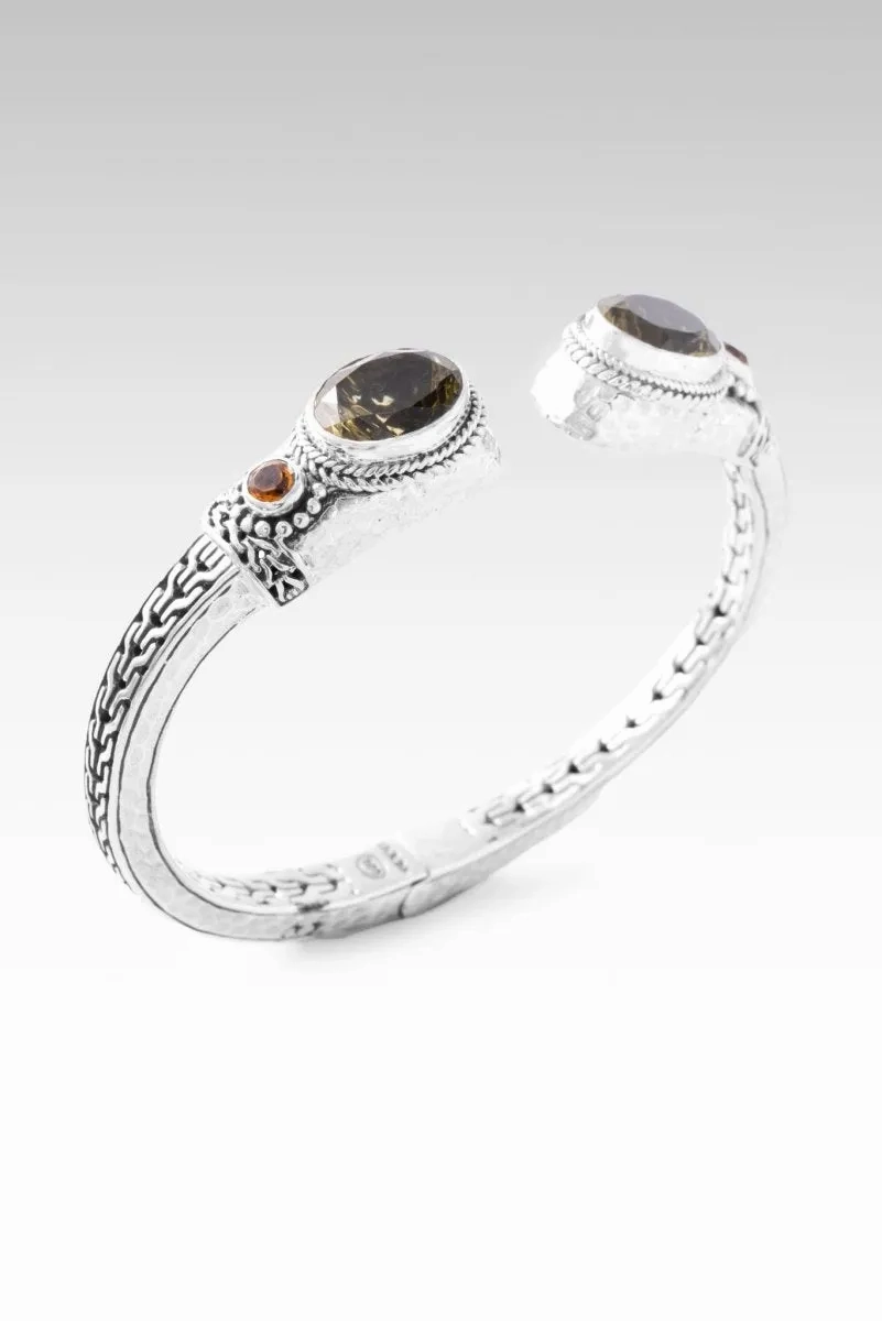 Always Treasured Tip-to-Tip Bracelet? in Olive Quartz &amp; Citrine
