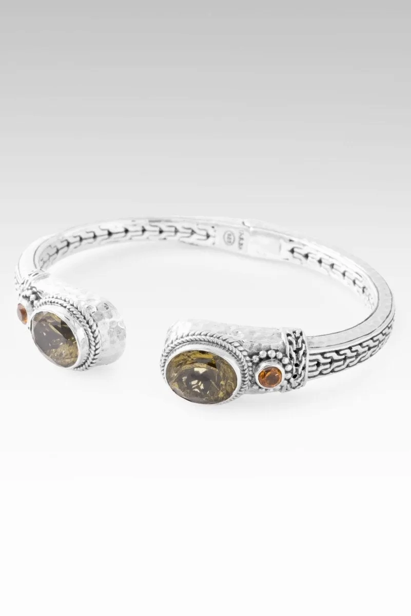 Always Treasured Tip-to-Tip Bracelet? in Olive Quartz &amp; Citrine