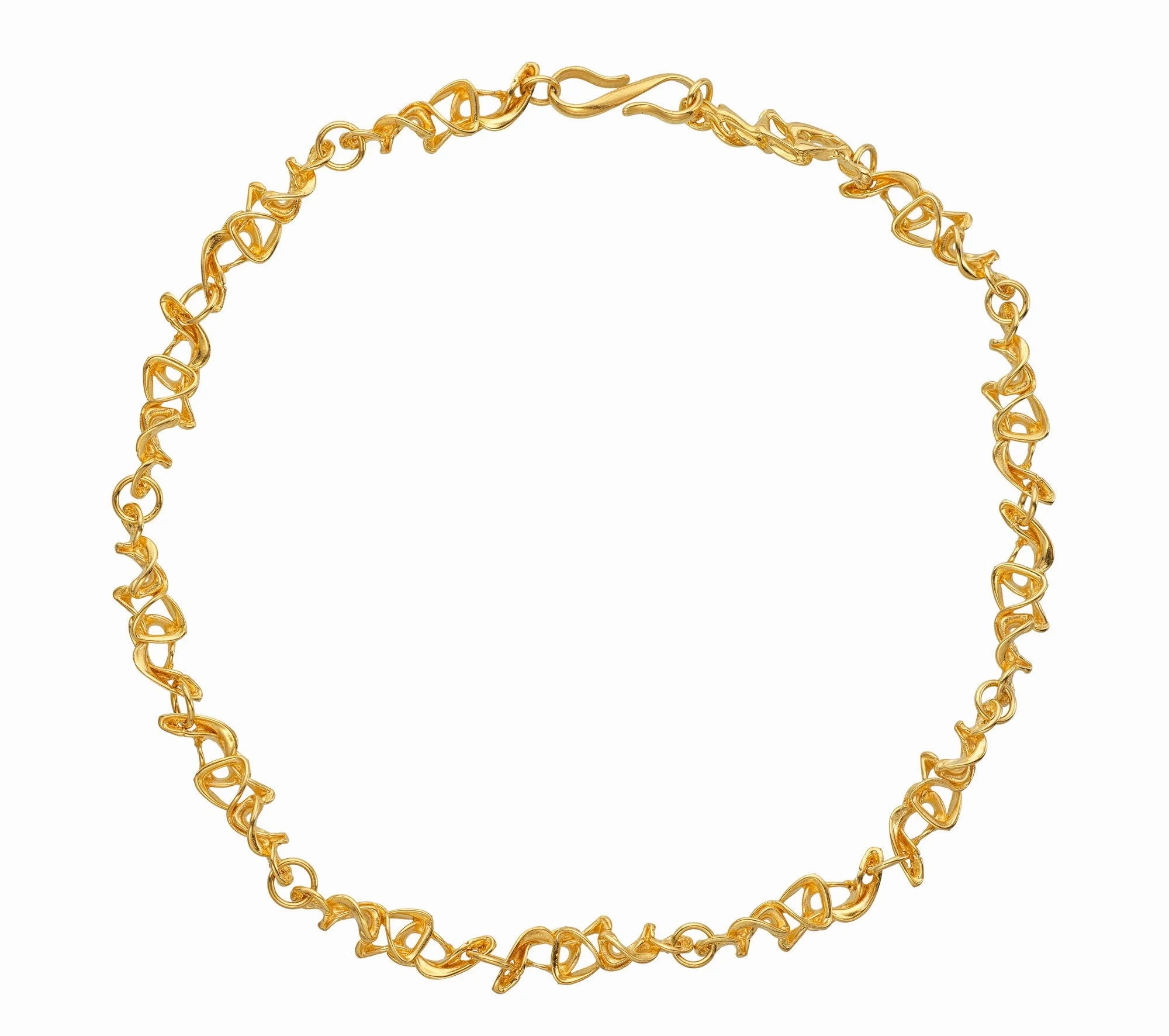 Amara Link Gold Plated Necklace