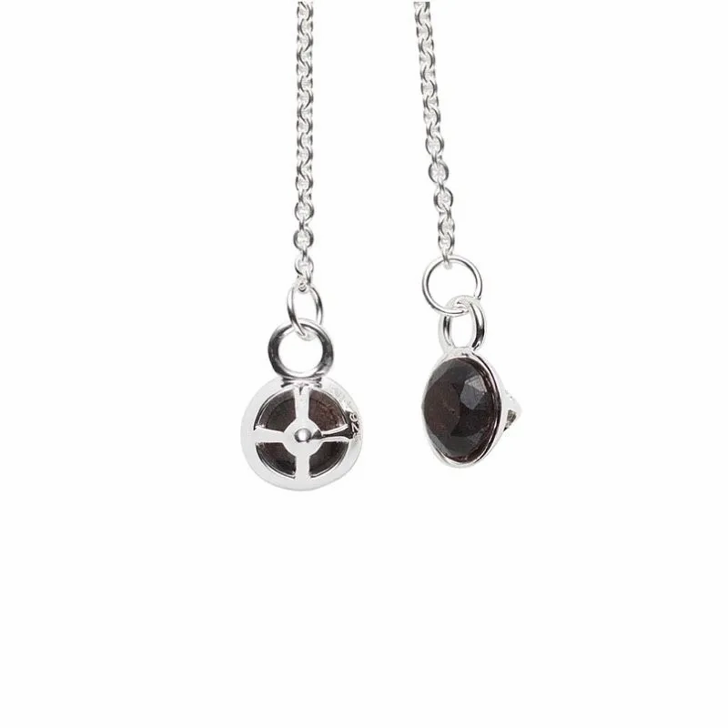 Ample Flight Silver Necklace w. Diamond