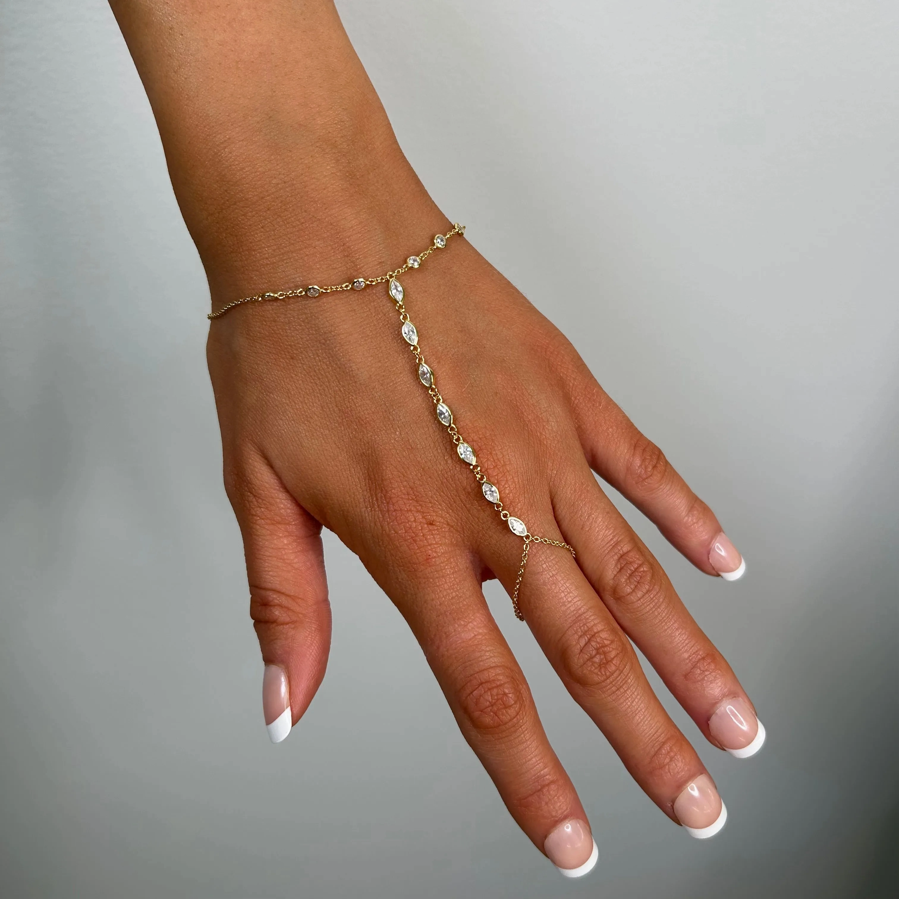 Anastasia Hand Chain Bracelet