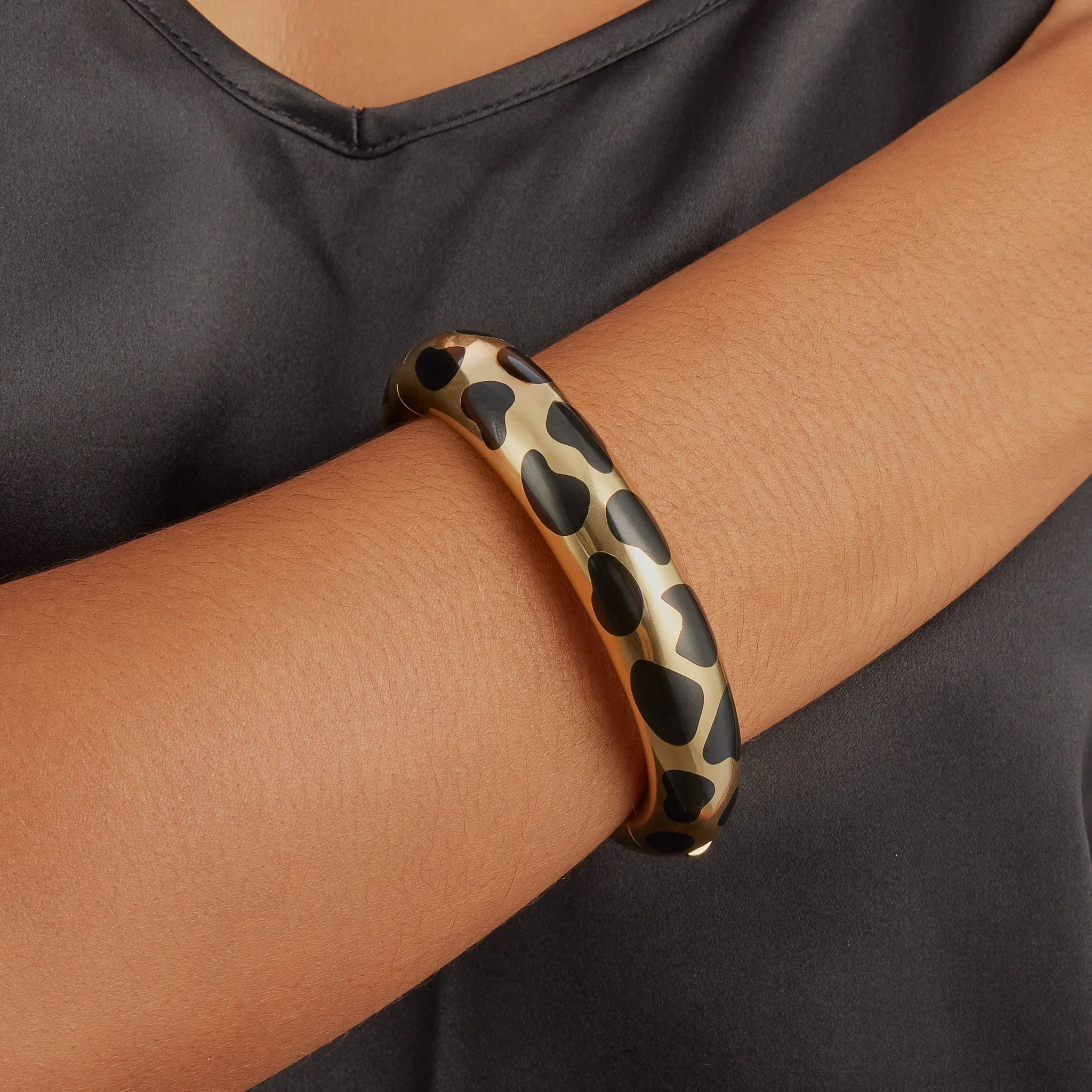Angela Cummings for Tiffany &amp; Co. Black Jade Bangle Bracelet