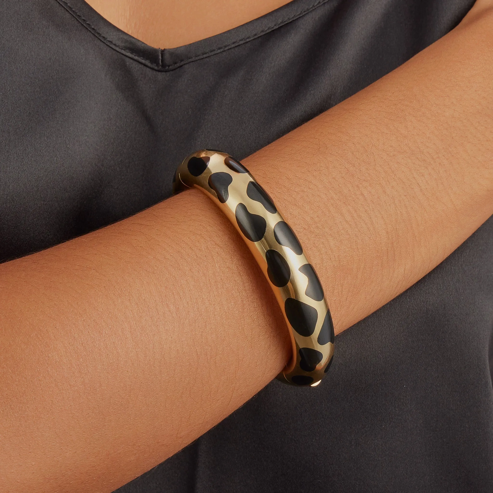 Angela Cummings for Tiffany &amp; Co. Black Jade Bangle Bracelet