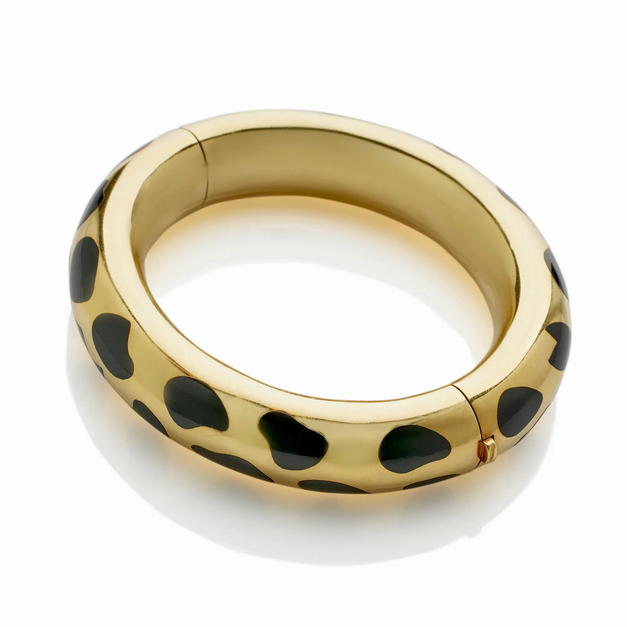 Angela Cummings for Tiffany &amp; Co. Black Jade Bangle Bracelet