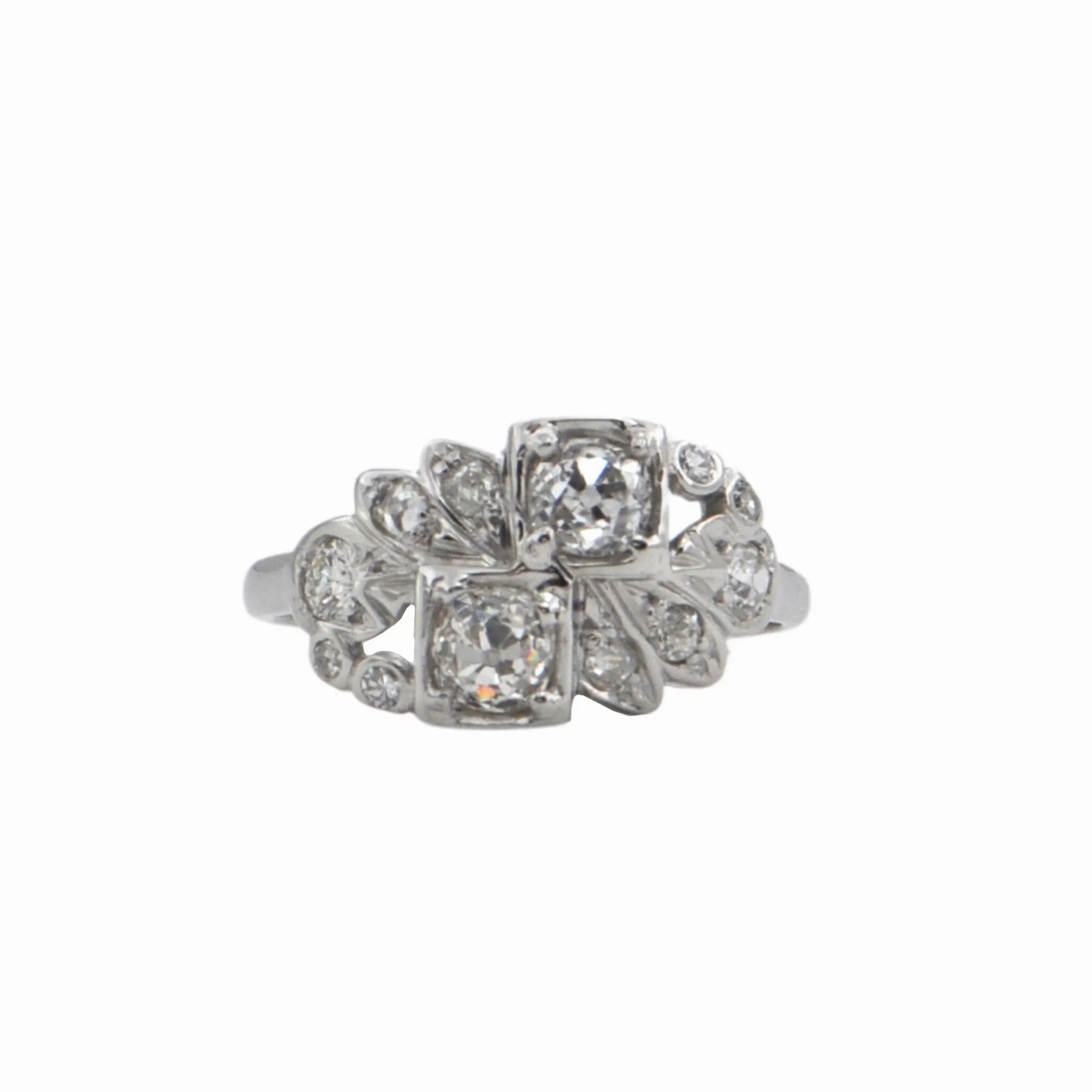 Antique Late Edwardian Diamond Ring (C.1910-1920)