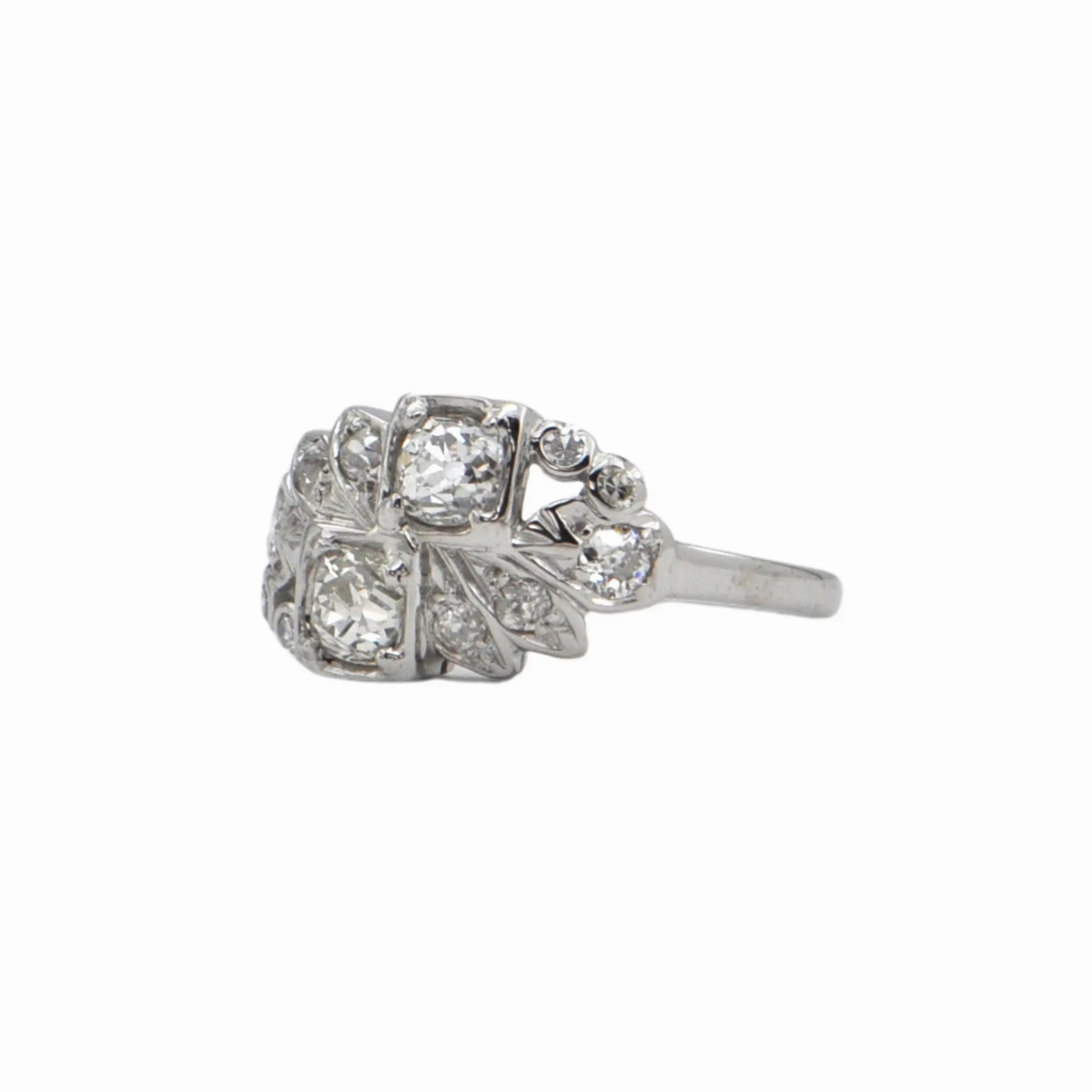 Antique Late Edwardian Diamond Ring (C.1910-1920)