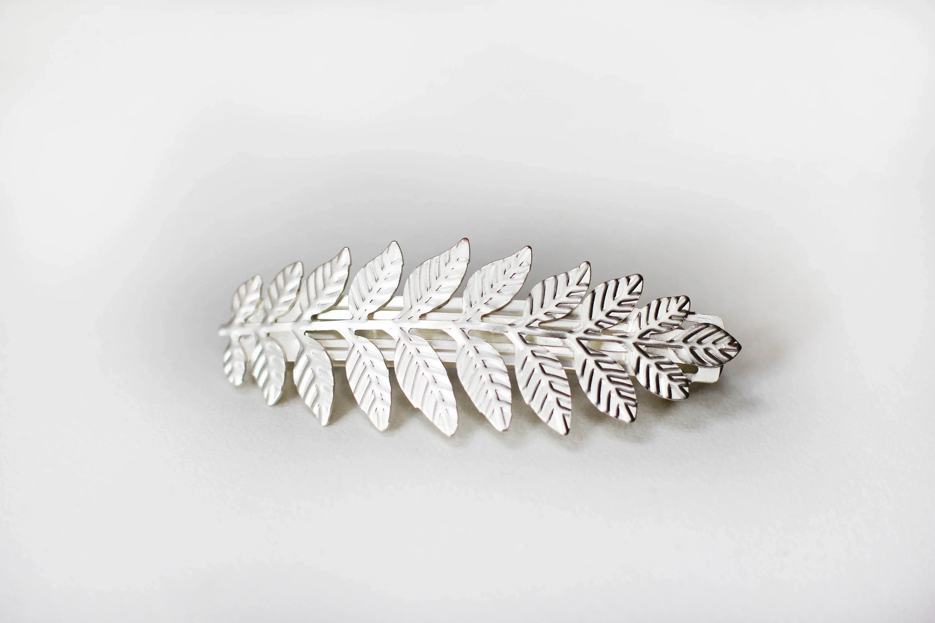 Athena Leaf Barrette- discounted version