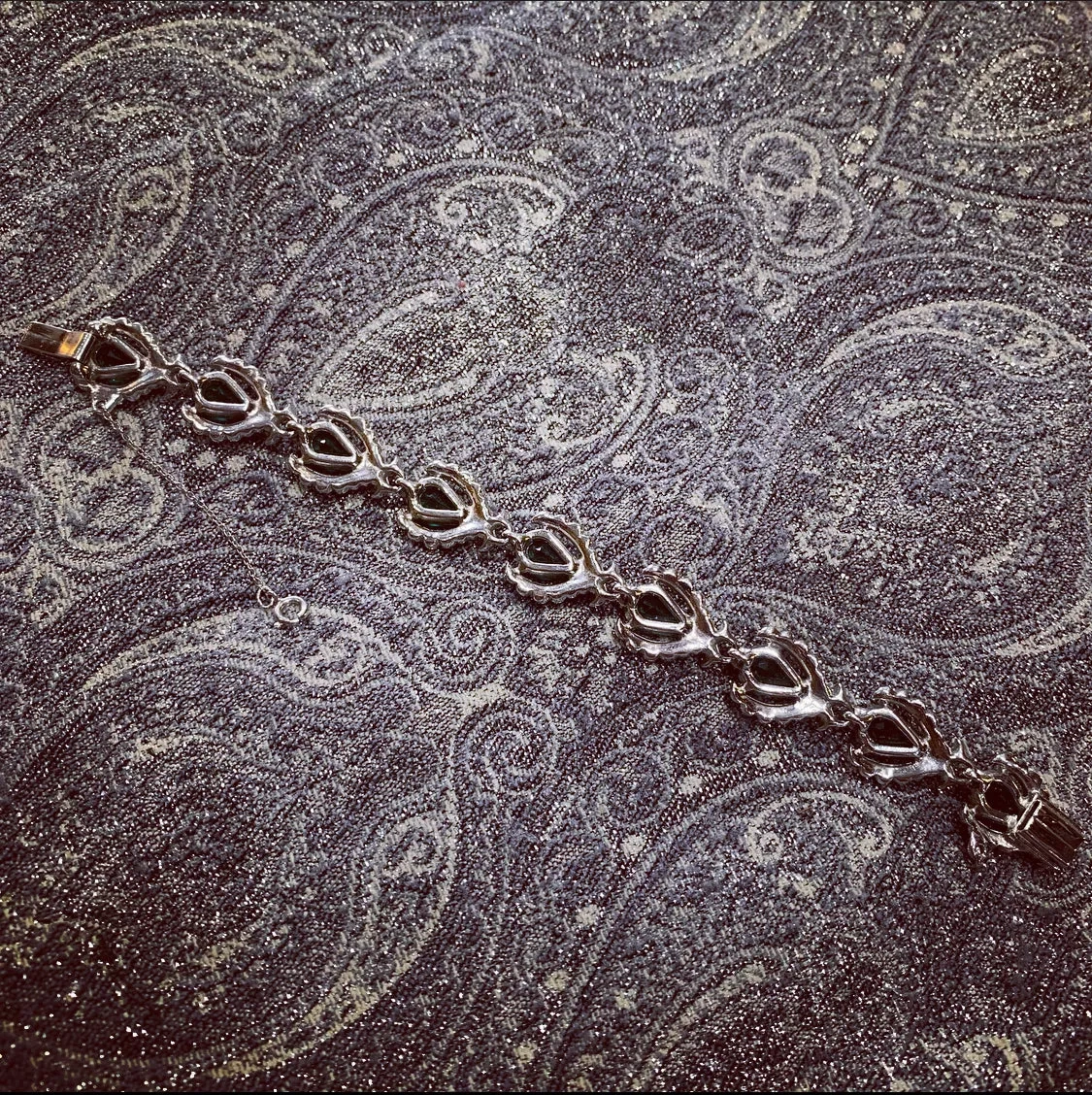Attwood &amp; Sawyer Vintage emerald green bracelet