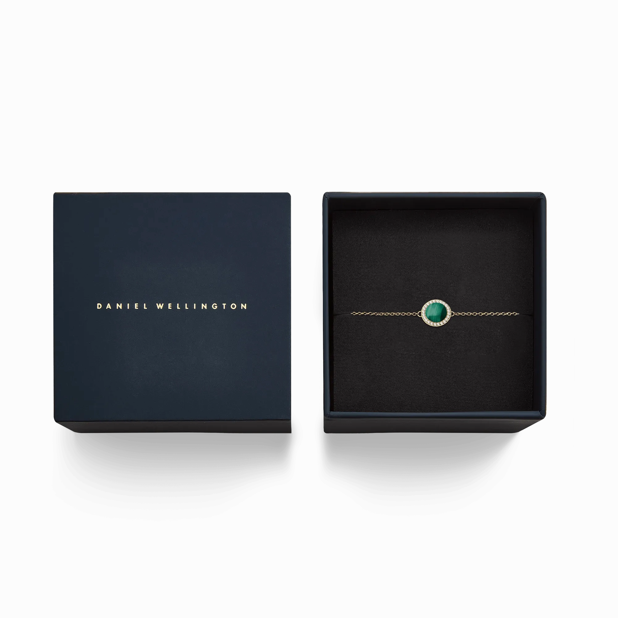 Audrey Bracelet Malachite Gold