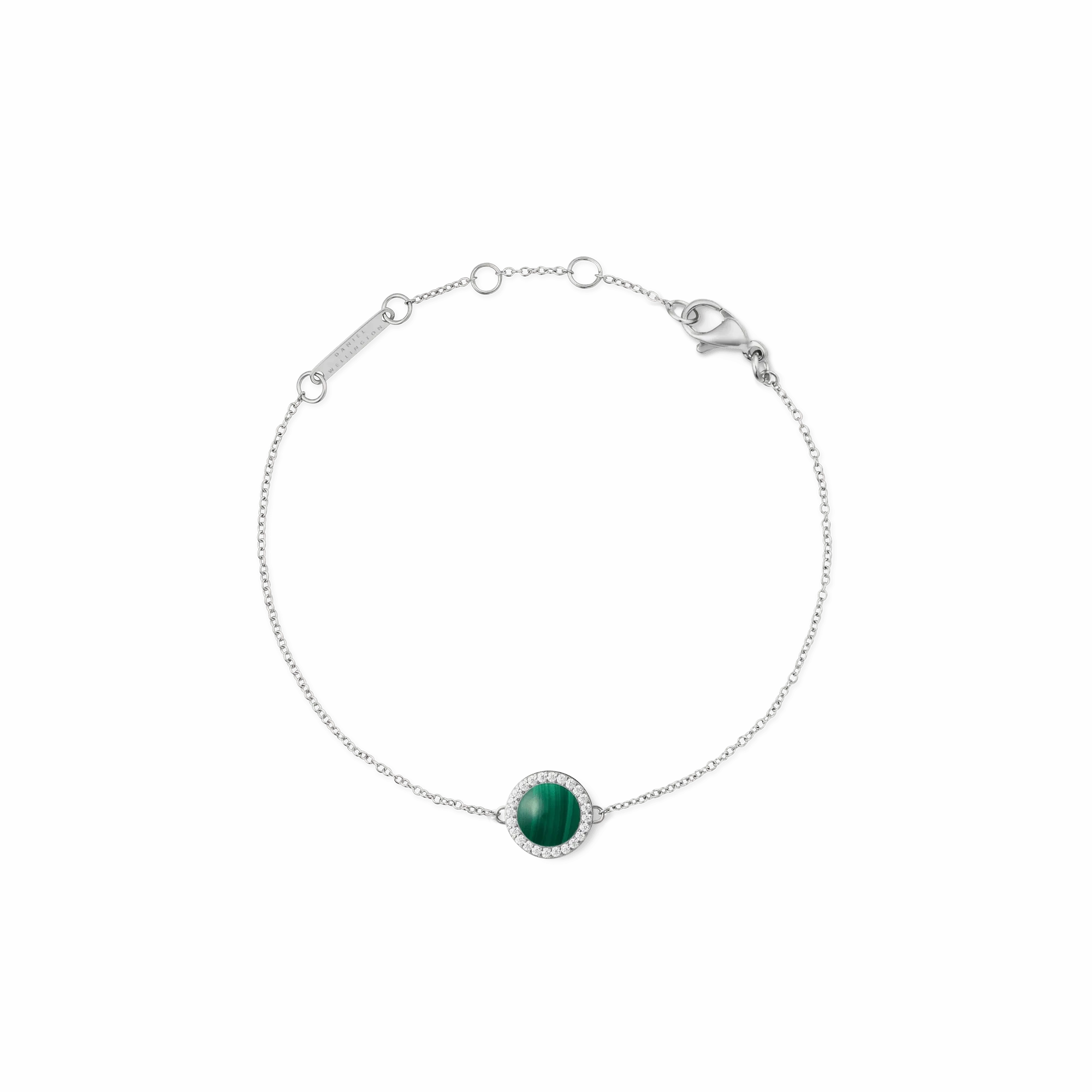 Audrey Bracelet Malachite Silver
