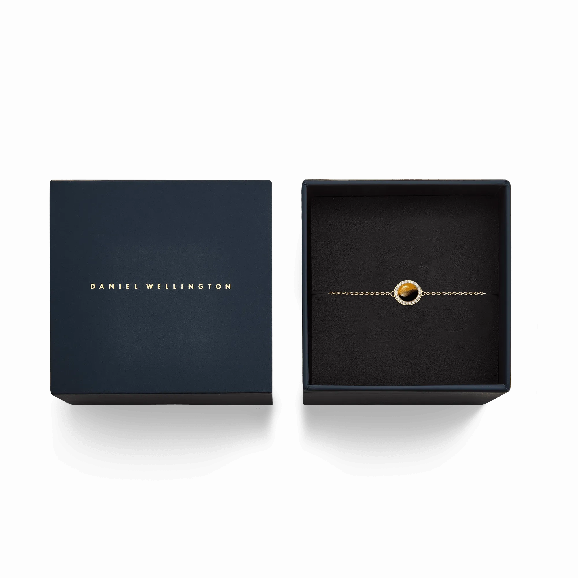Audrey Bracelet Tiger Eye Gold