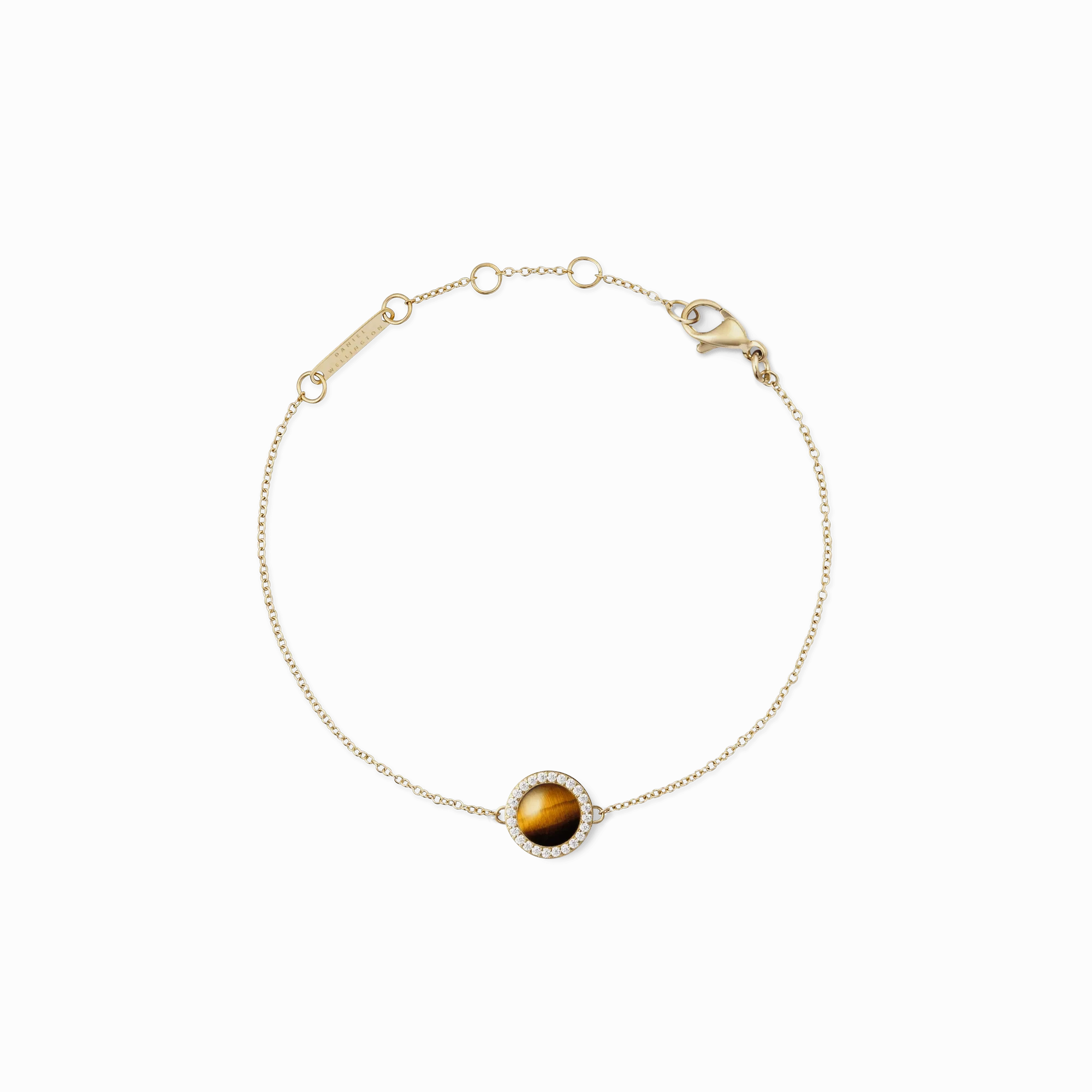 Audrey Bracelet Tiger Eye Gold