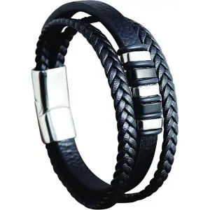 Avenel - Abacus Lederarmband - Schwarz Avenel Zubehör