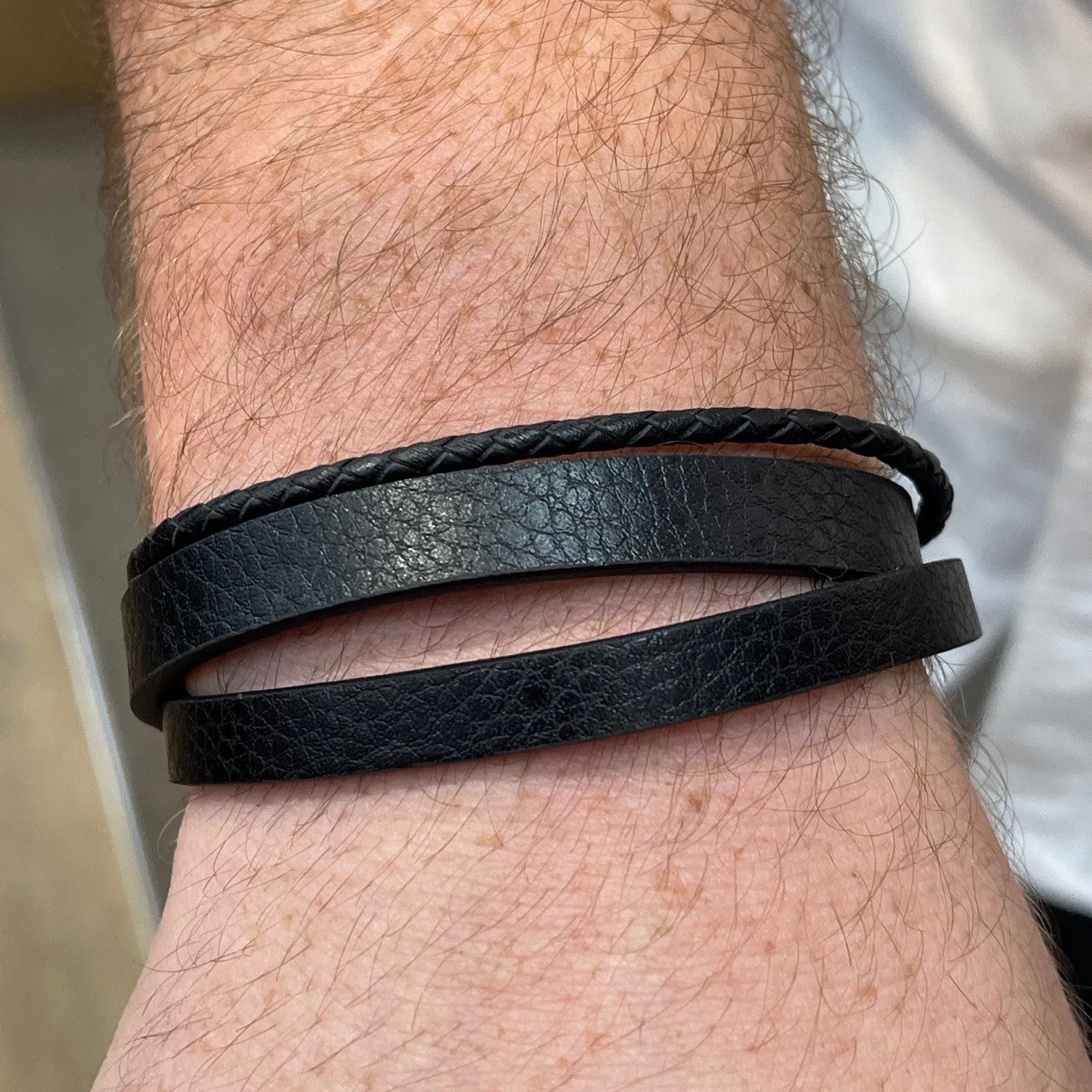 Avenel - Scout Lederarmband - Schwarz Avenel Zubehör