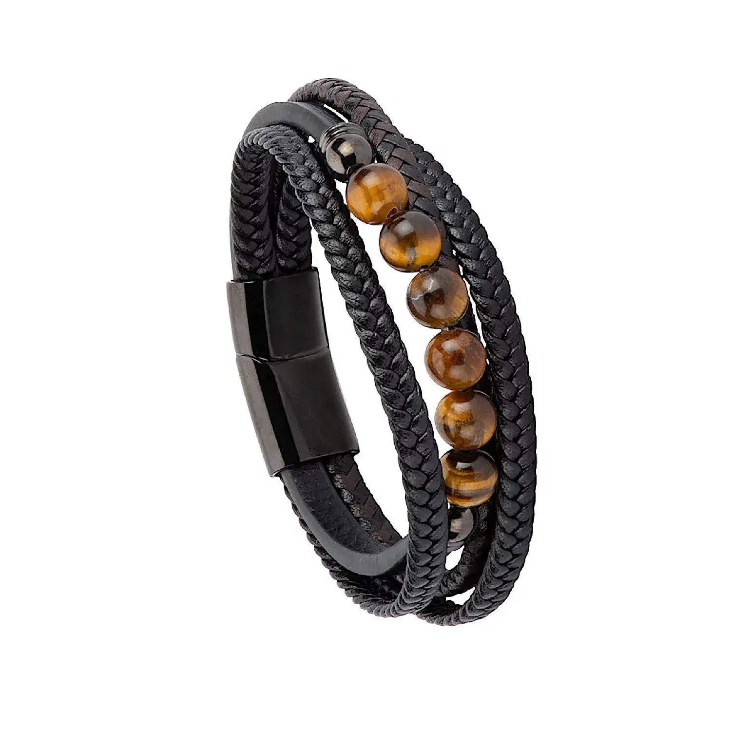 Avenel - Valour Lederarmband - Schwarz Avenel Zubehör