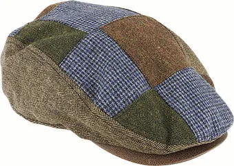 Avenel - Wollmischung Patchwork-Mütze - Mehrfarbig Avenel Accessoires