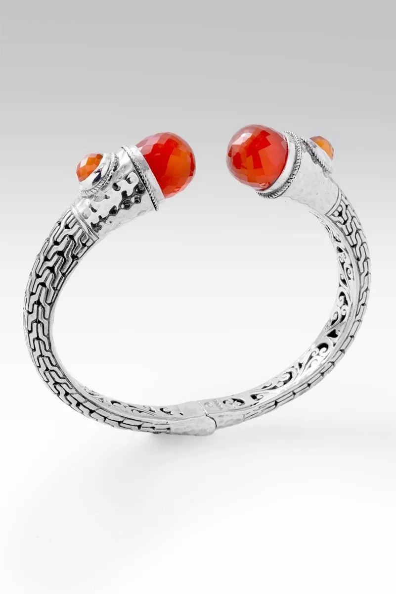 Awakening Spirit Tip-to-Tip Bracelet? in Carnelian