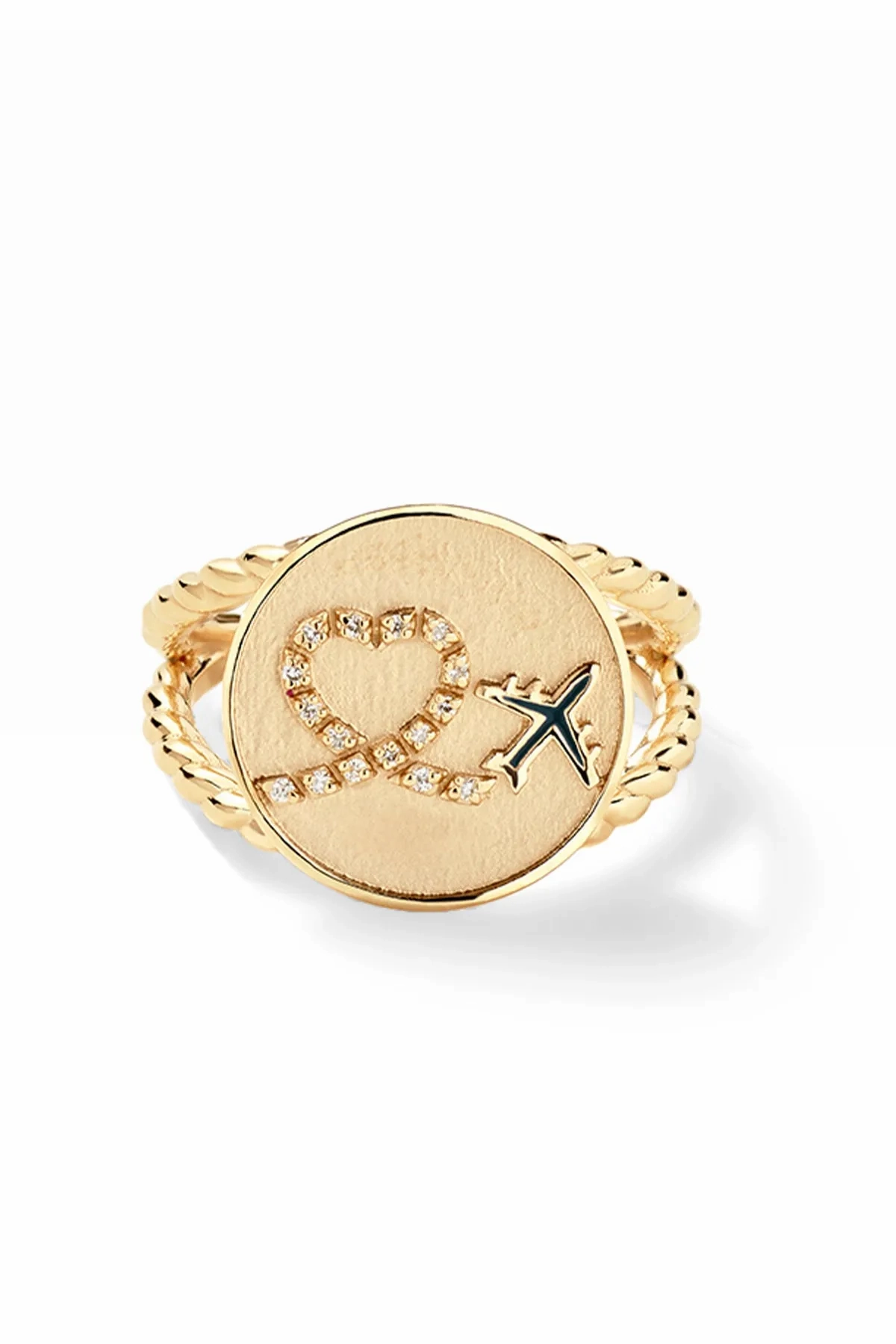 Away You Go Signet Ring