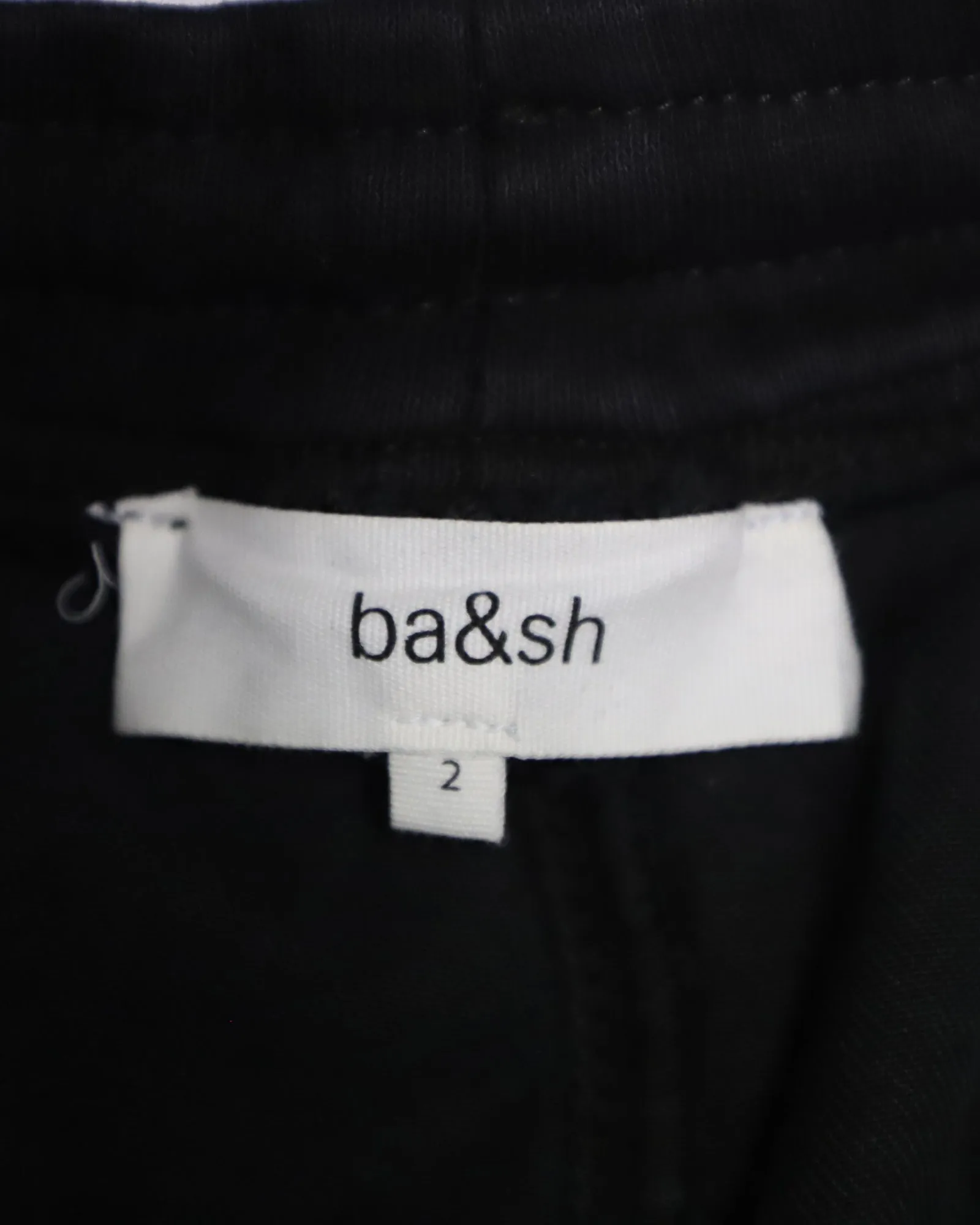 Ba&sh Bundhose in schwarzem Lyocell