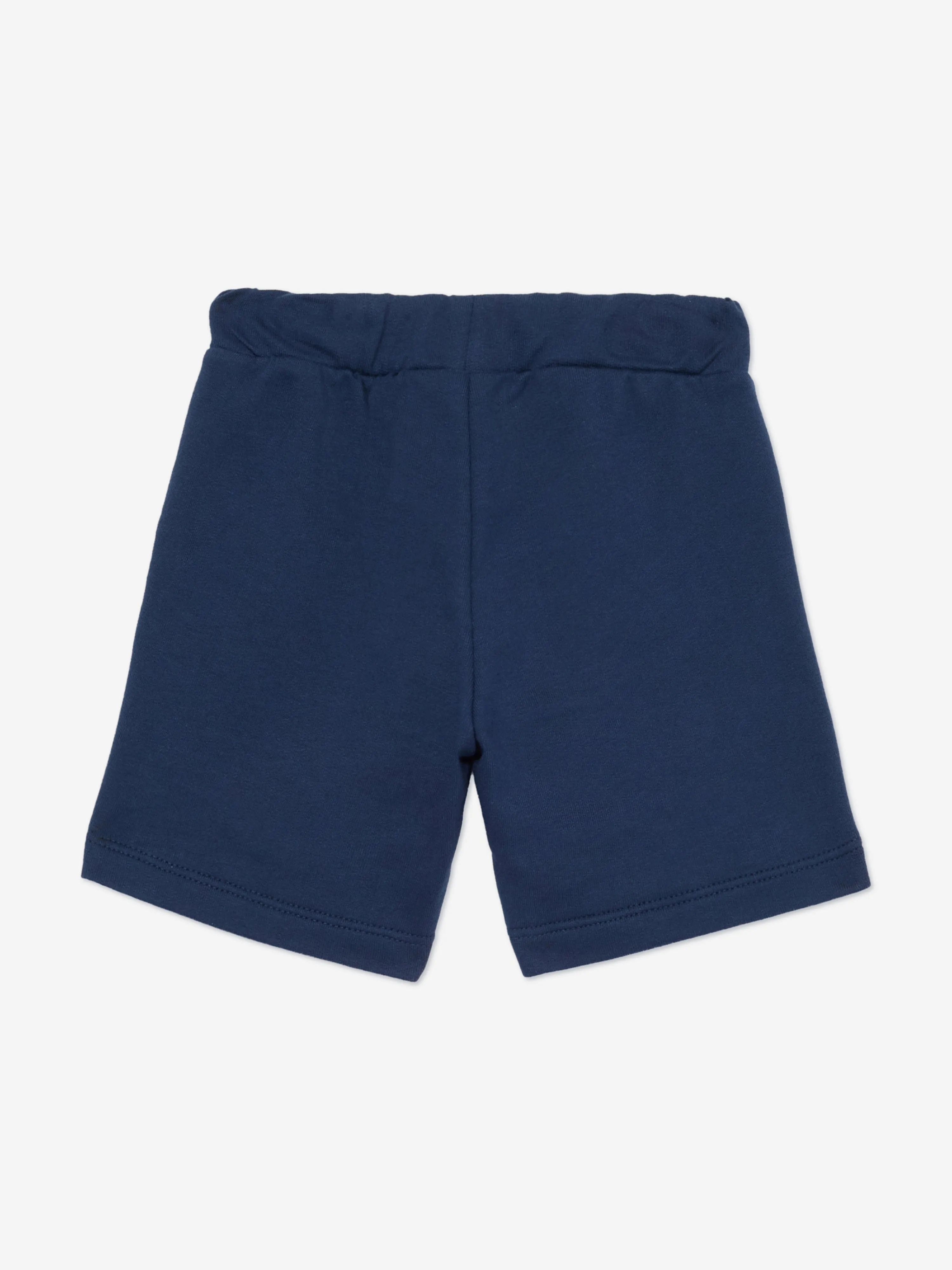 Baby Boys Logo Bermuda Shorts in Marineblau