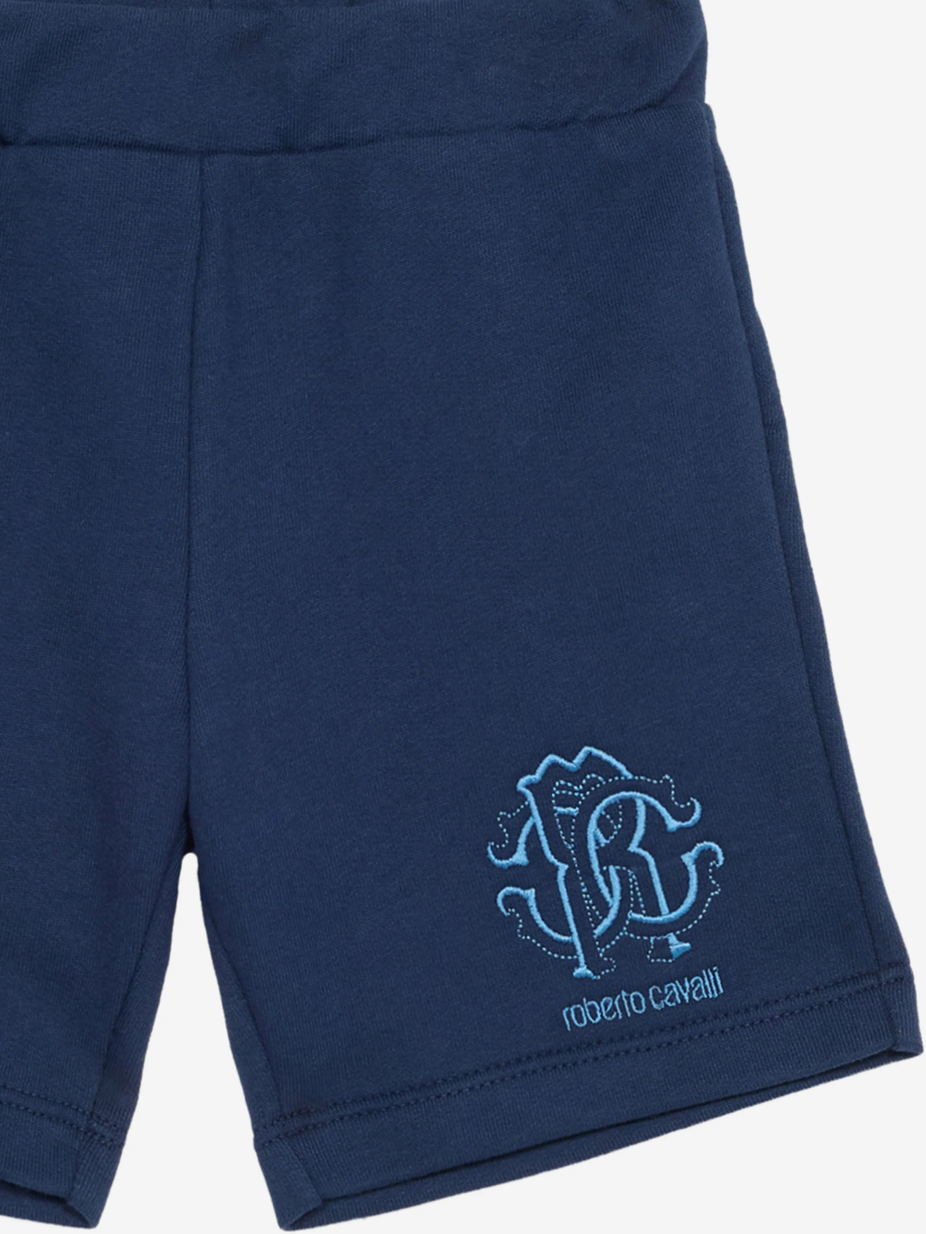 Baby Boys Logo Bermuda Shorts in Marineblau