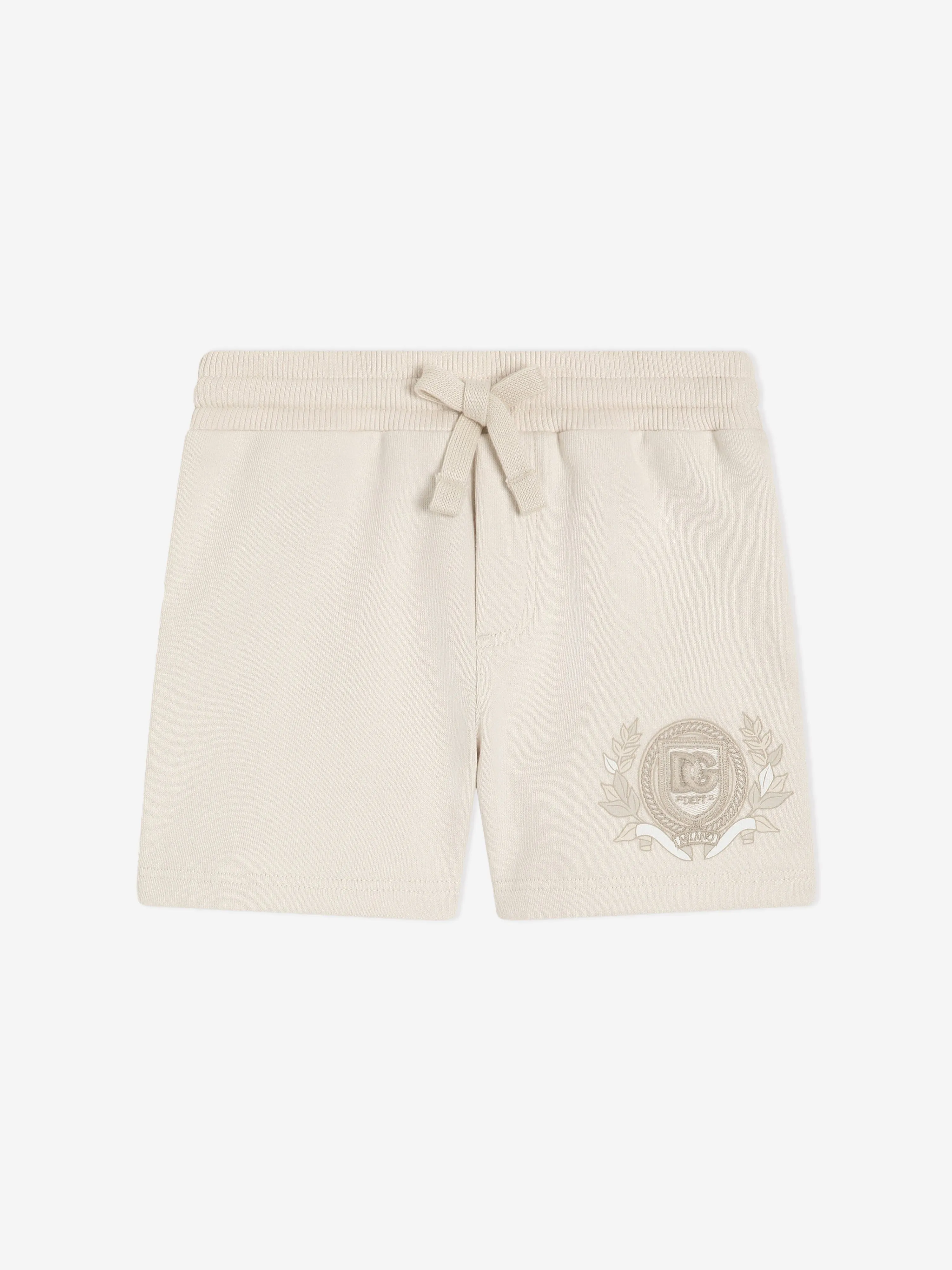 Baby Boys Logo Shorts in Elfenbein