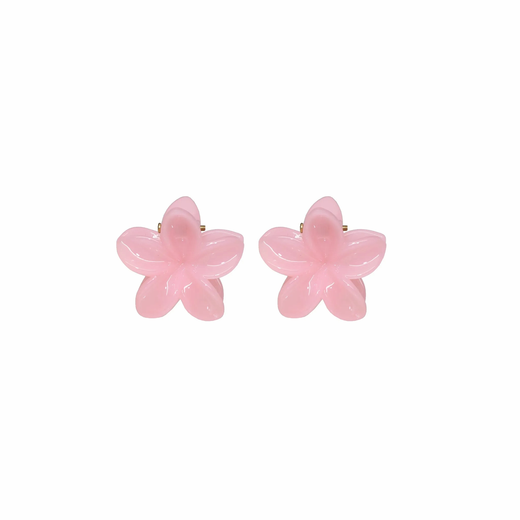 Baby Super Bloom Clip Set in Jelly Peach
