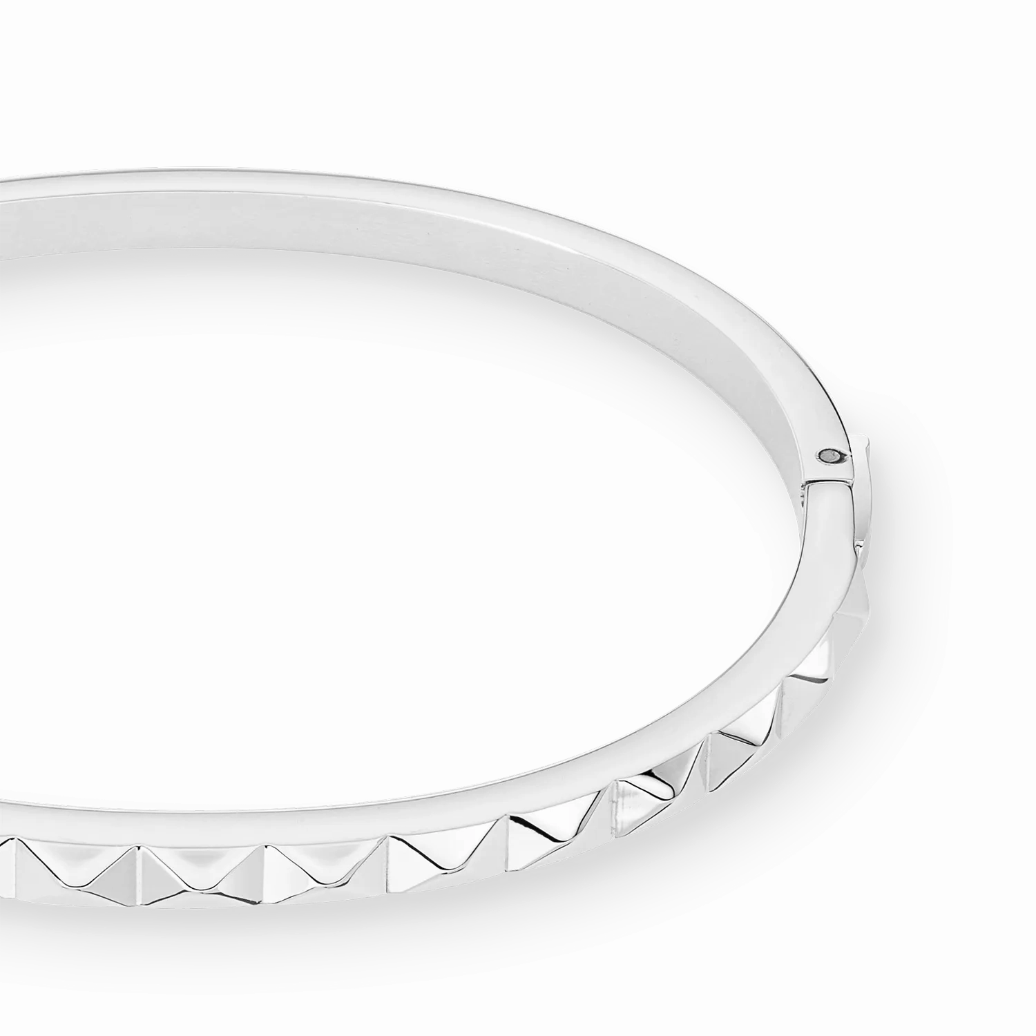 Bangle Spikes silver