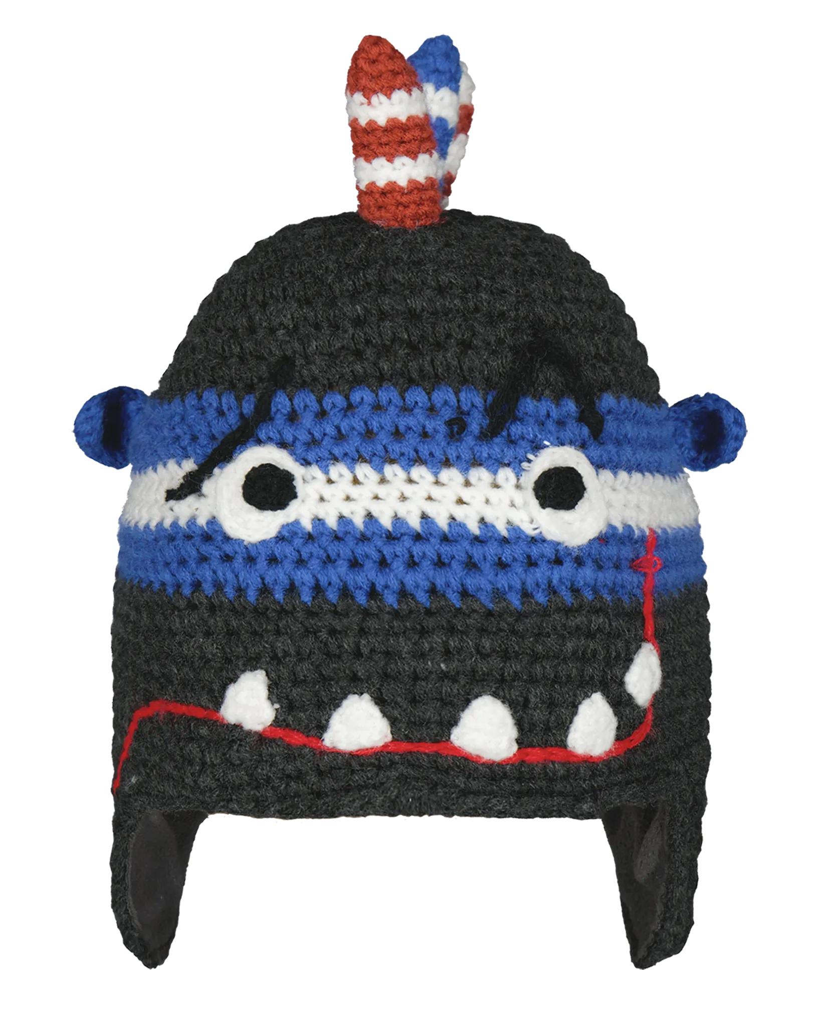 Barts Accessories Jungen Monster-Beanie in Dunkelgrau meliert