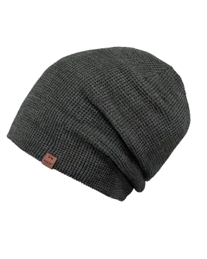 Barts Accessories Coler Beanie in Dunkelgrau meliert