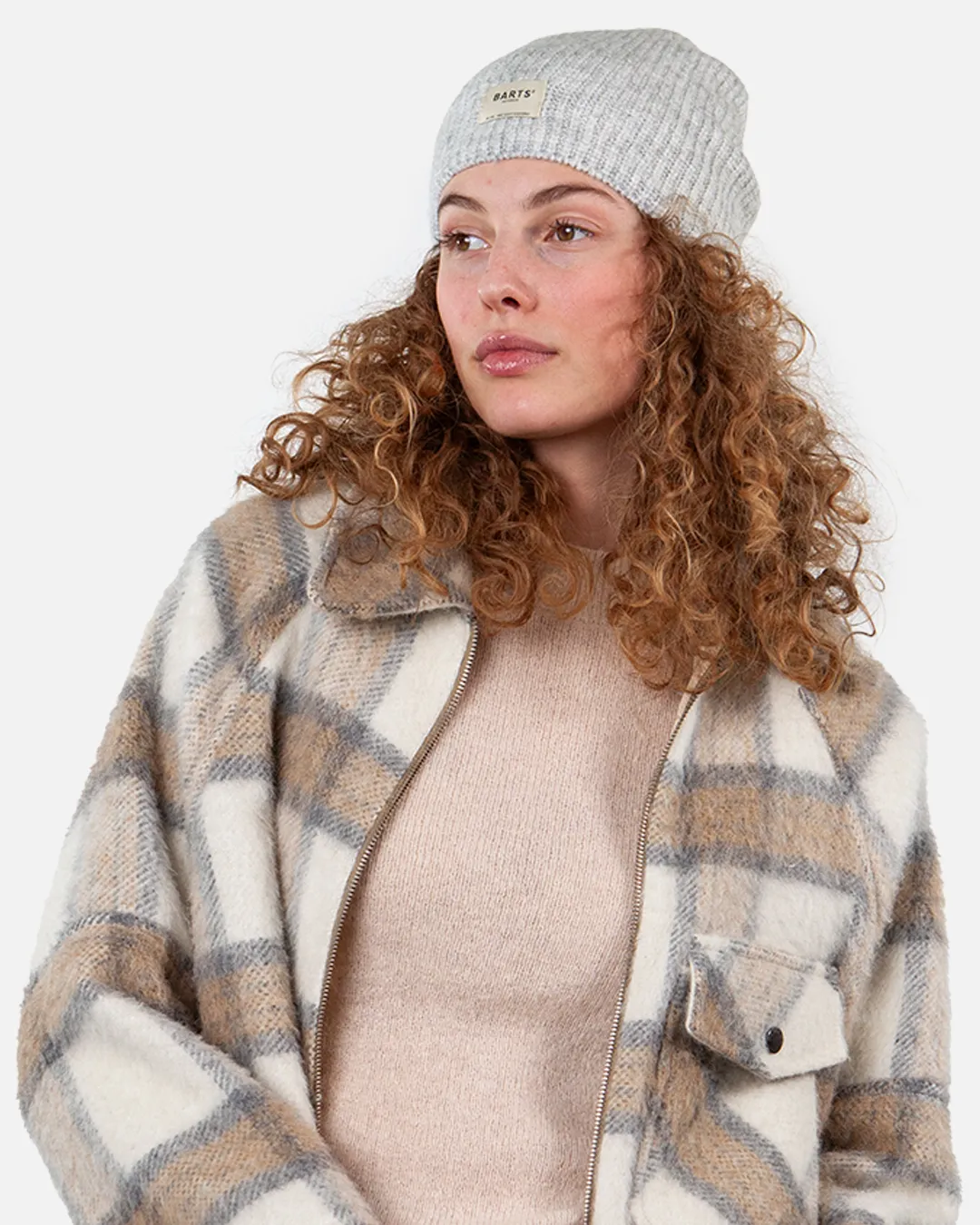 Barts Accessories Darty Mütze in Heather Grau