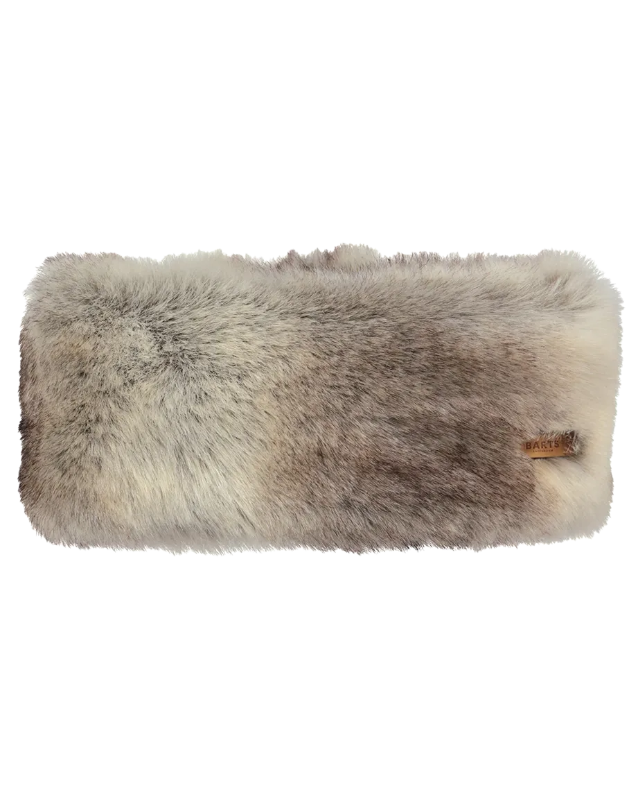 Barts Accessories Pelzstirnband in Heather Braun