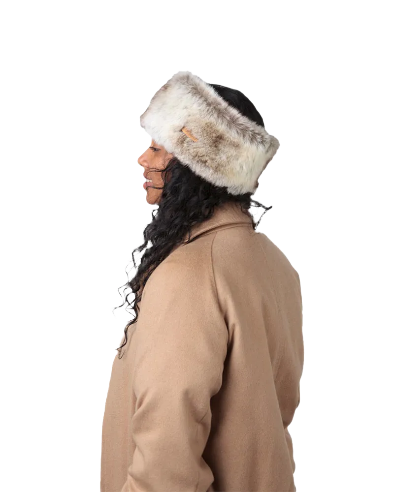 Barts Accessories Pelzstirnband in Heather Braun