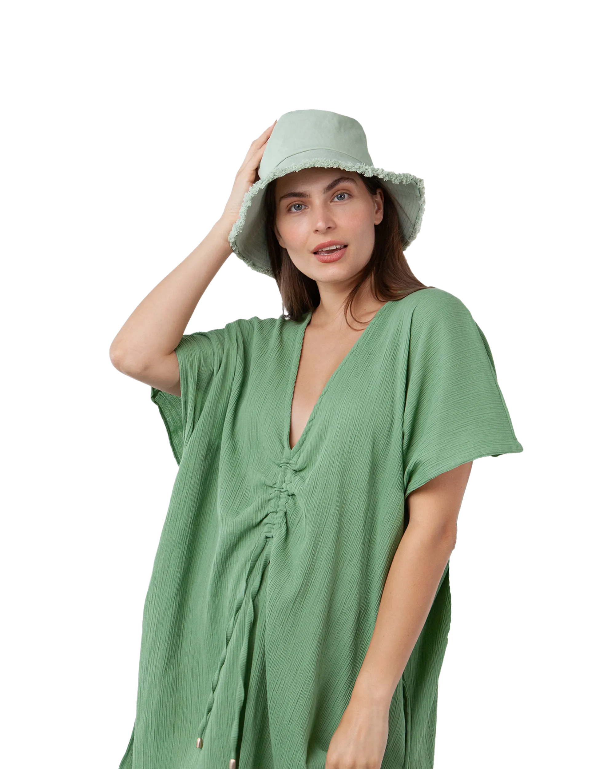 Barts Accessories Huahina Buckethut in Salbei