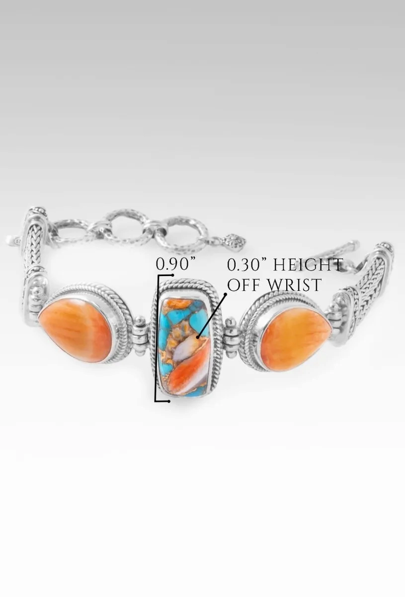 Beautiful World Bracelet? in Kingman Turquoise Spiny Oyster &amp; Spiny Oyster