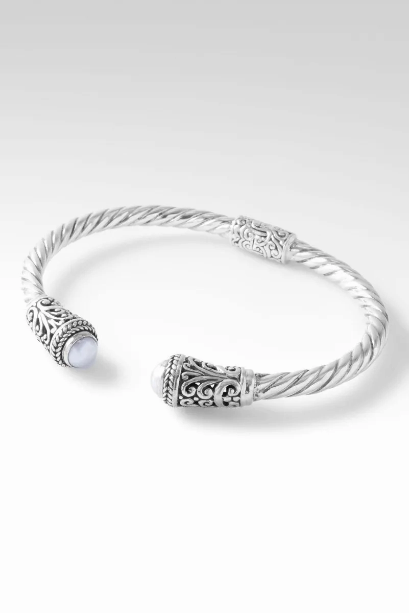 Believe Always Tip-to-Tip Bracelet? in Freshwater Pearl
