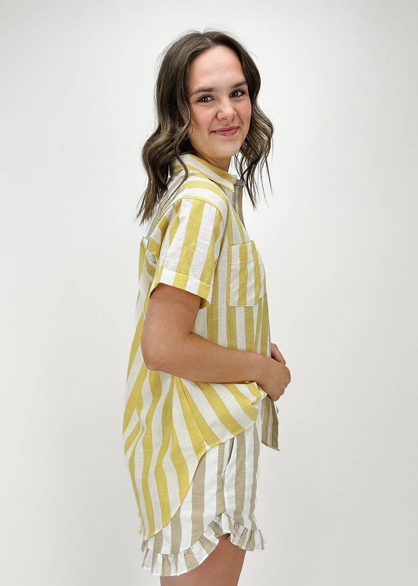 Bethany Gestreifte Shorts