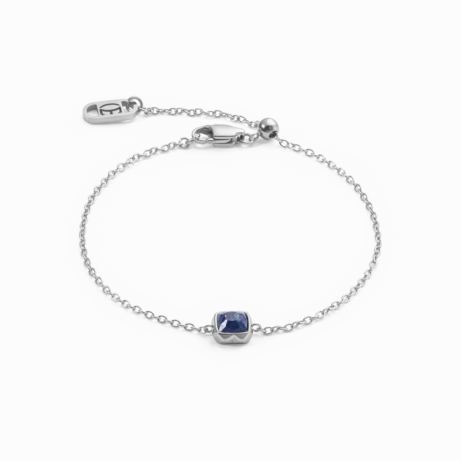 Birthstone September Bracelet Lapis Lazuli Silver