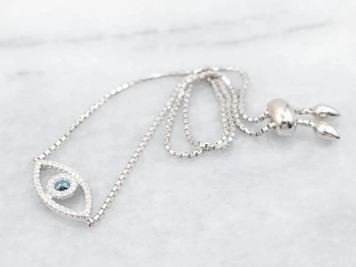 Blue Diamond 3rd Eye Bracelet
